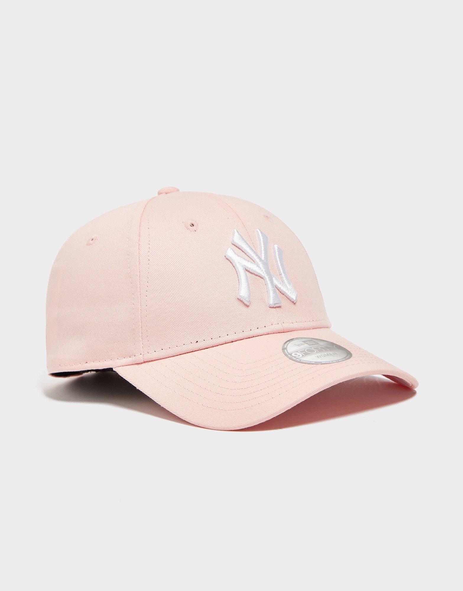 Pink new york store cap