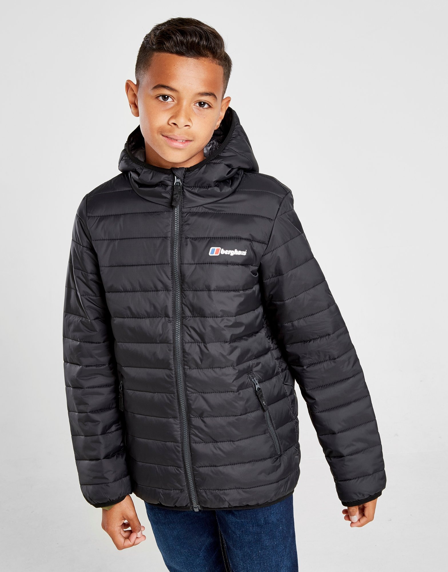 Black Berghaus Kirkhale Insulated Jacket Junior JD Sports NZ