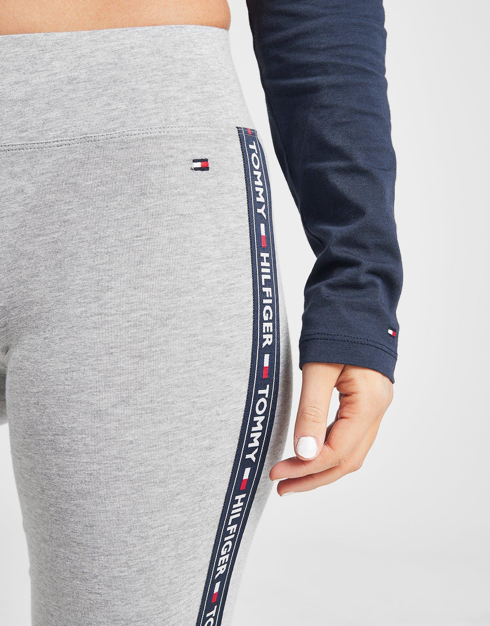 tommy hilfiger tape leggings