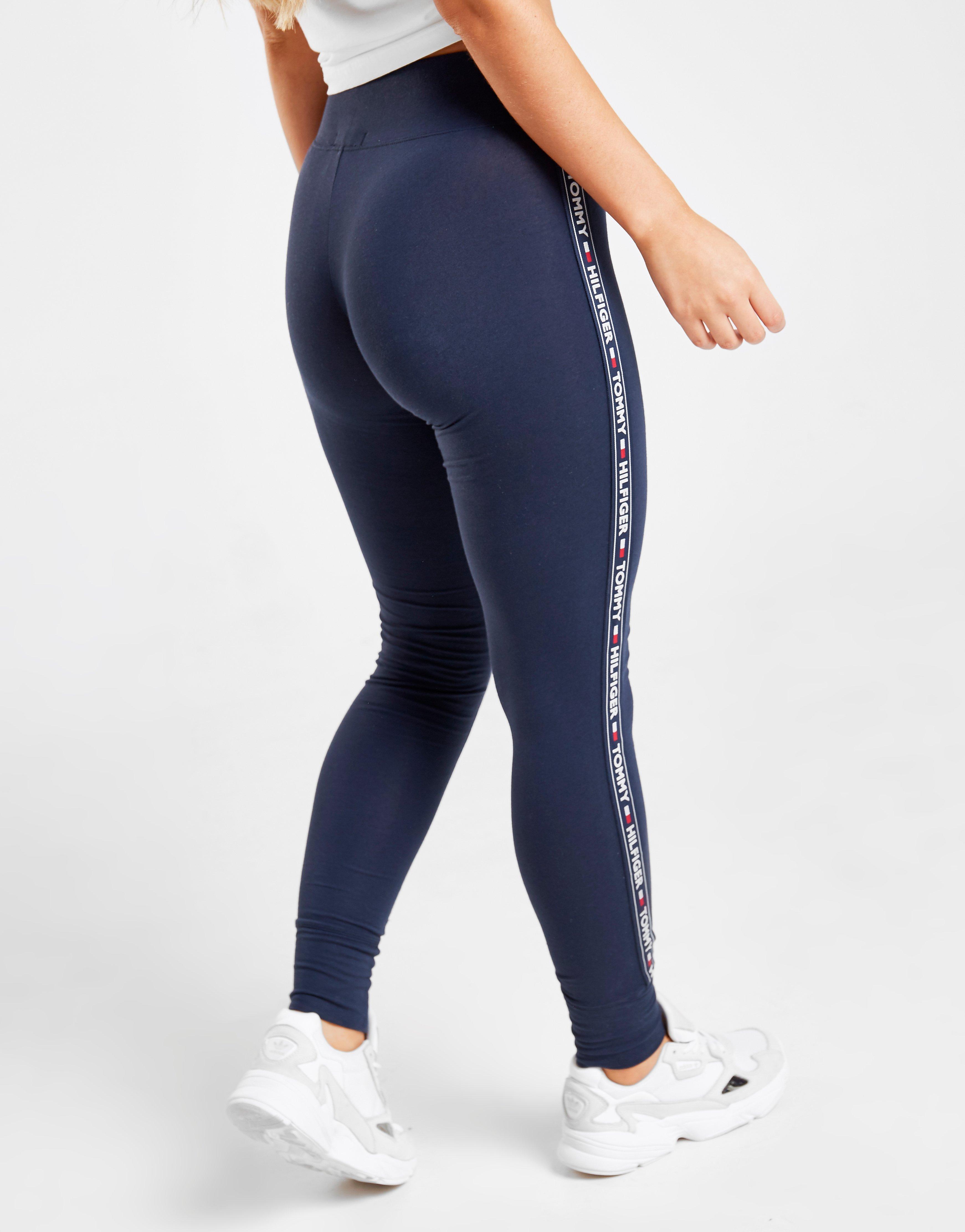 women's tommy hilfiger tape leggings