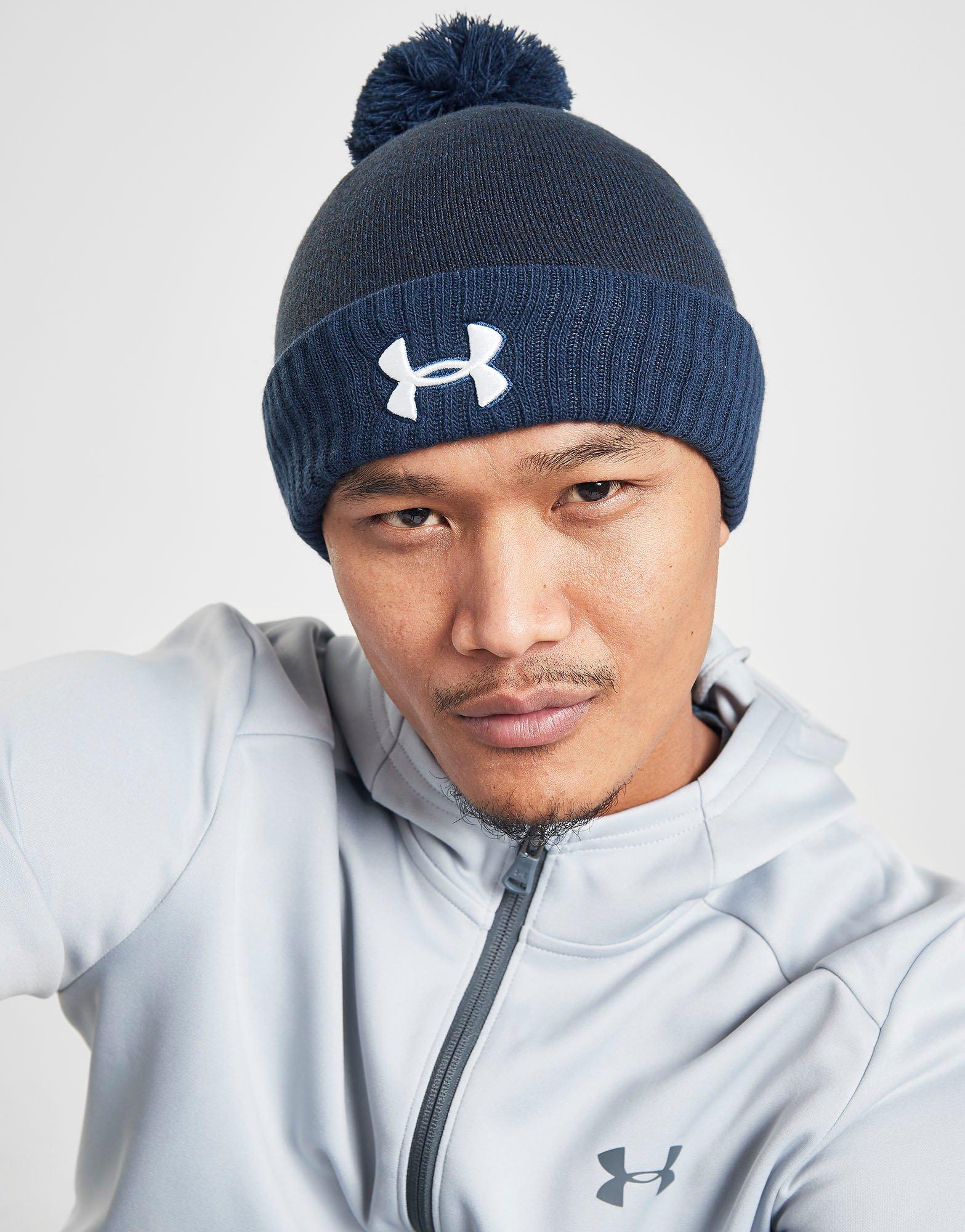 under armour pom beanie
