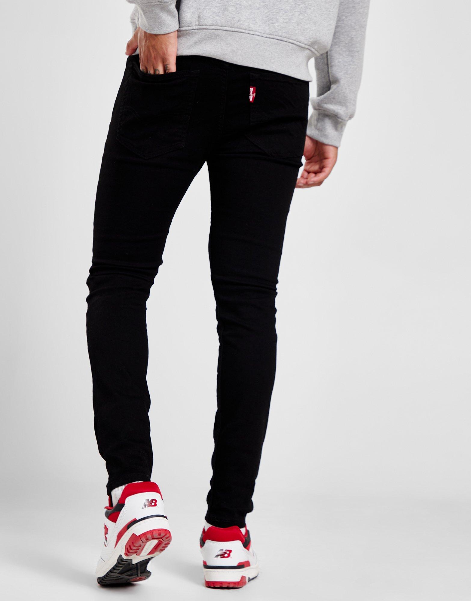 Buy Black Levi's 519 Skinny Hi-Ball Jeans