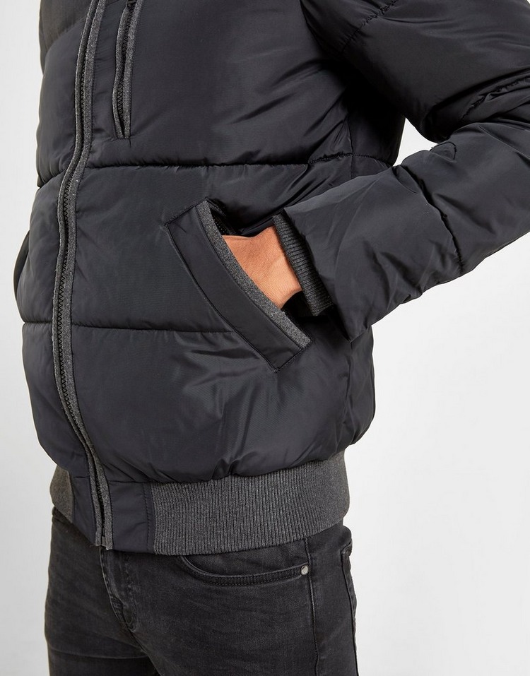 GUESS Fur Trim Puffer Jacket JD Sports