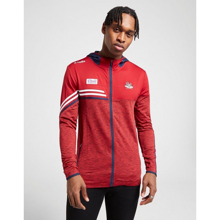 Buy Red O'Neills Cork GAA Nevis Full Zip Hoodie JD Sports JD Sports