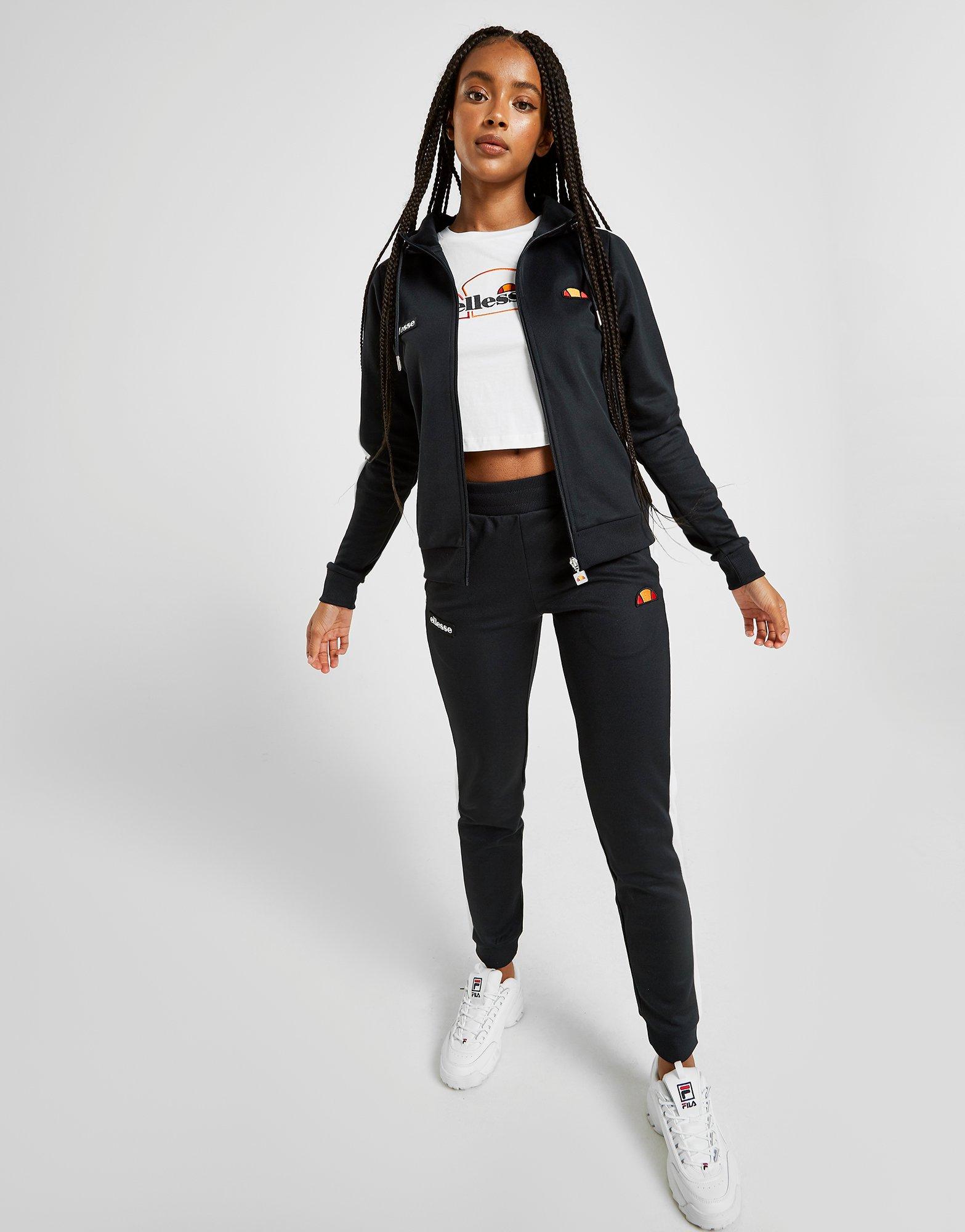 ellesse castes tape woven tracksuit