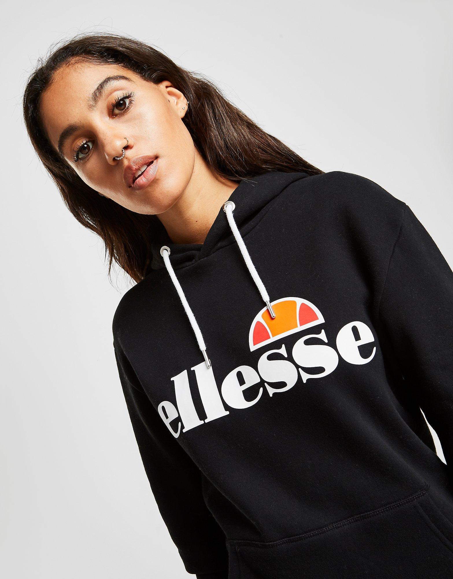 ellesse core boyfriend logo hoodie