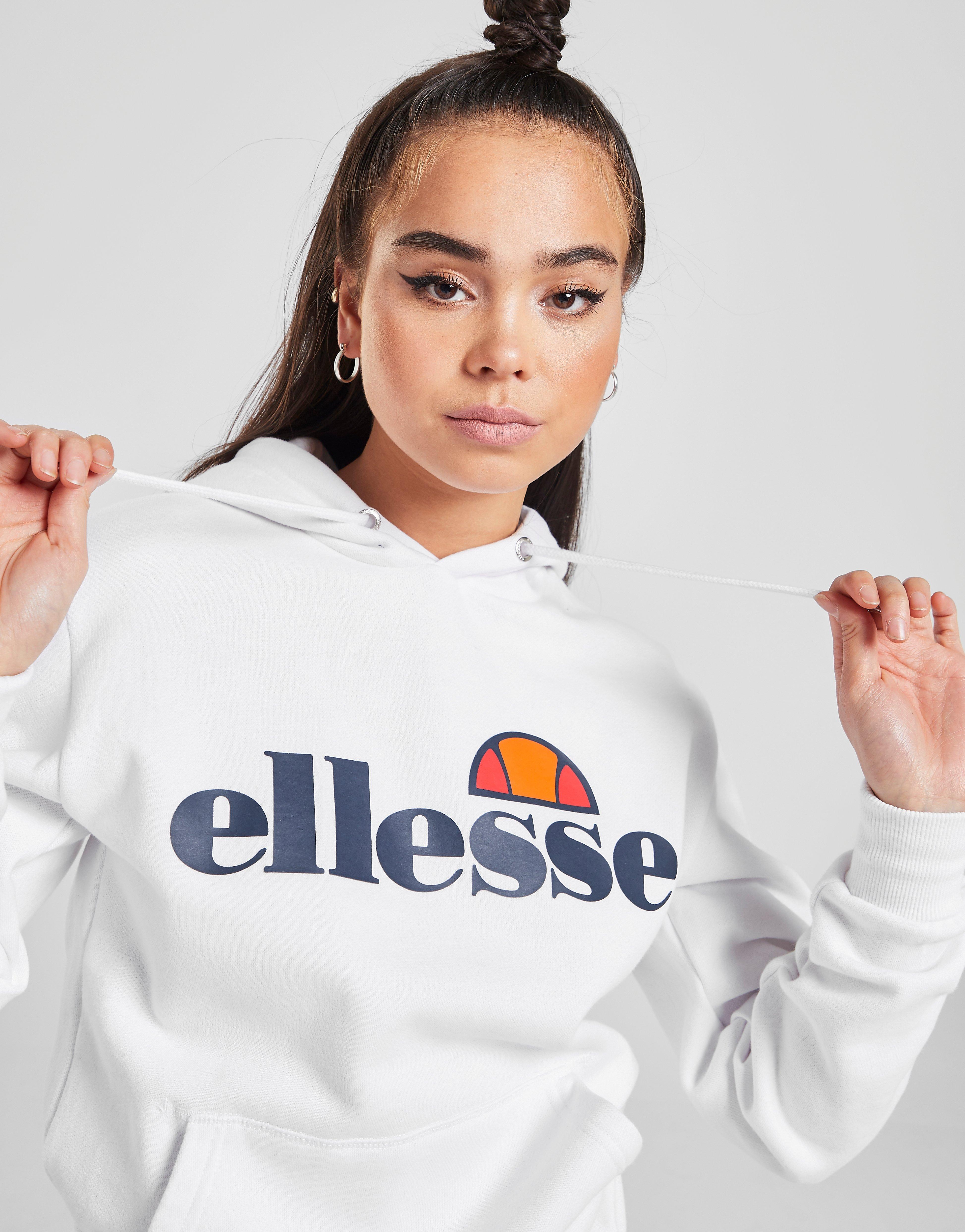 ellesse core boyfriend logo hoodie