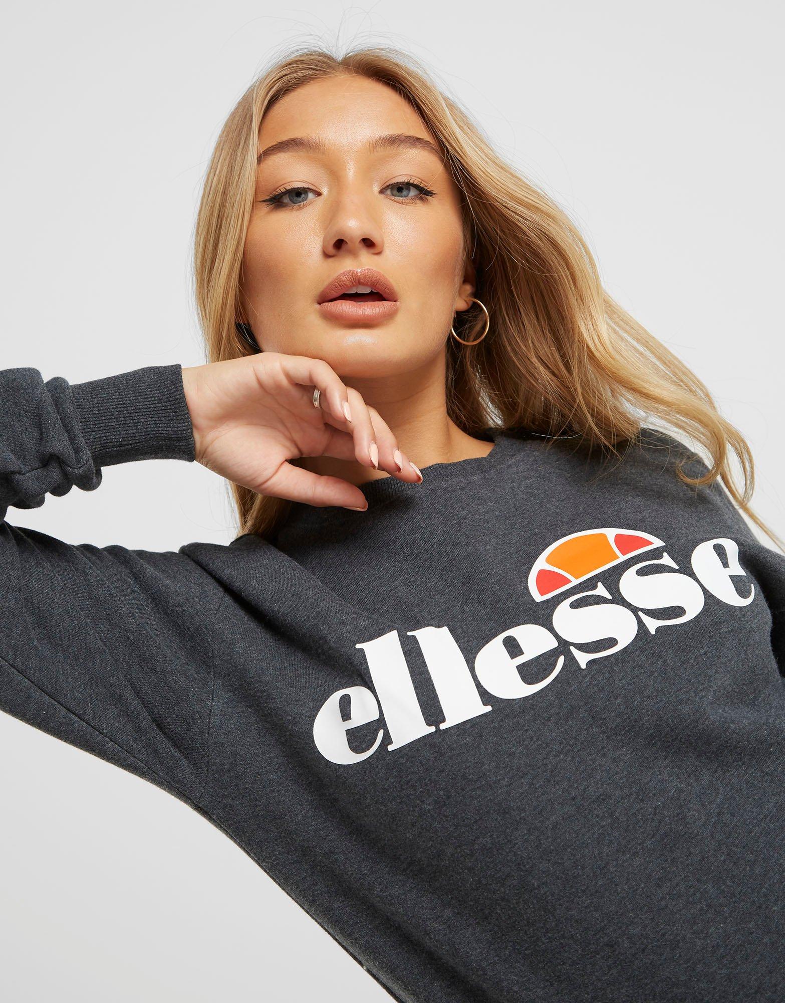 ellesse core logo crew sweatshirt