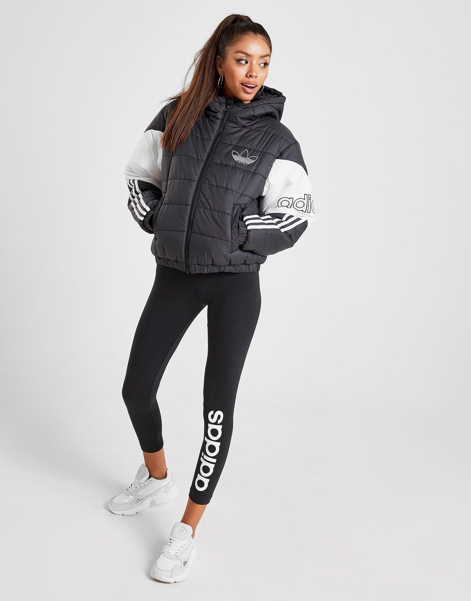 adidas padded jacket women's