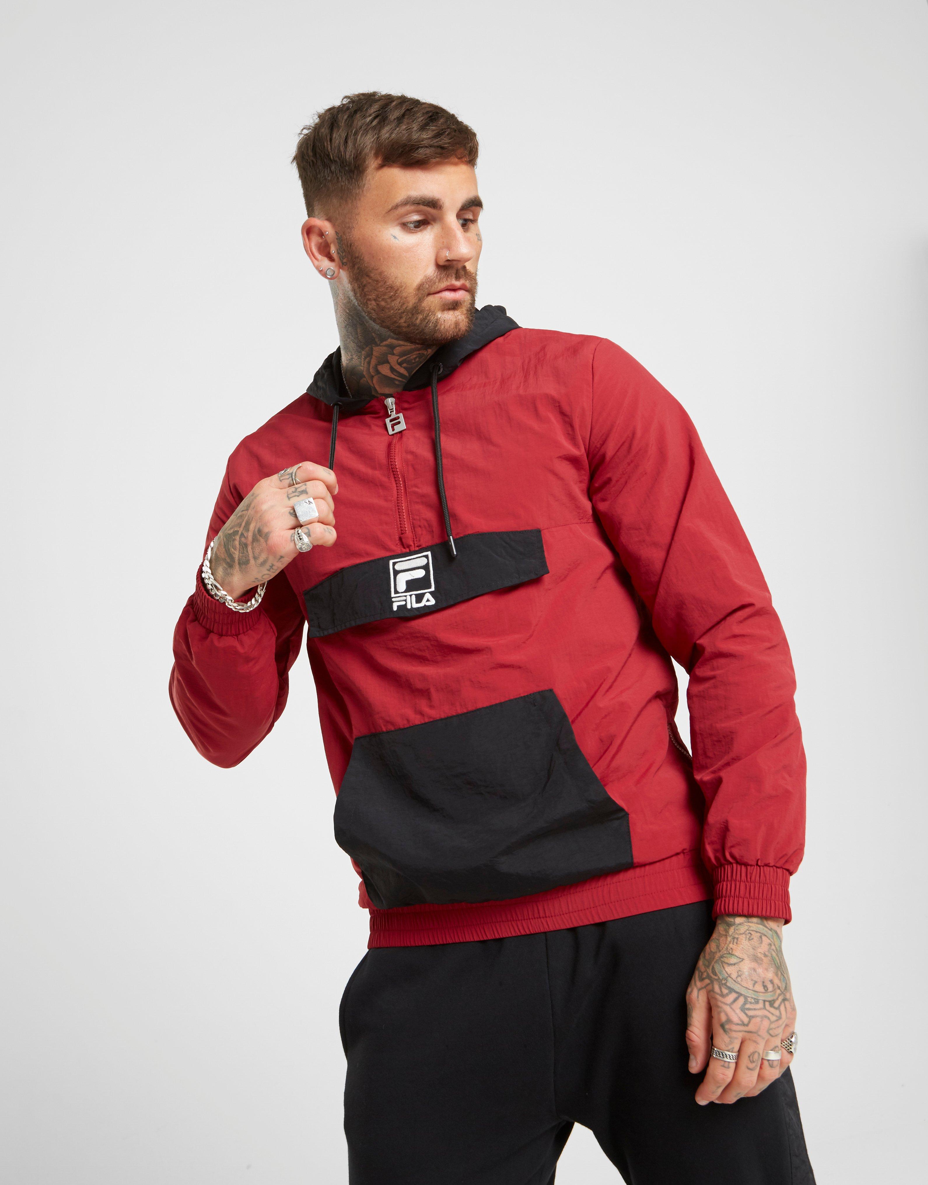 giacca tuta fila rossa