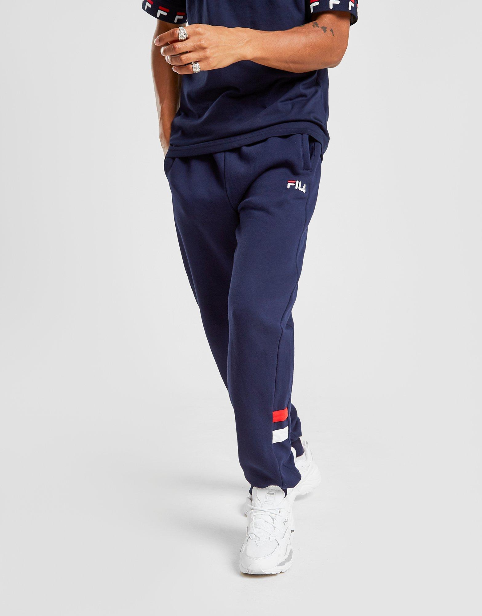 fila blue joggers