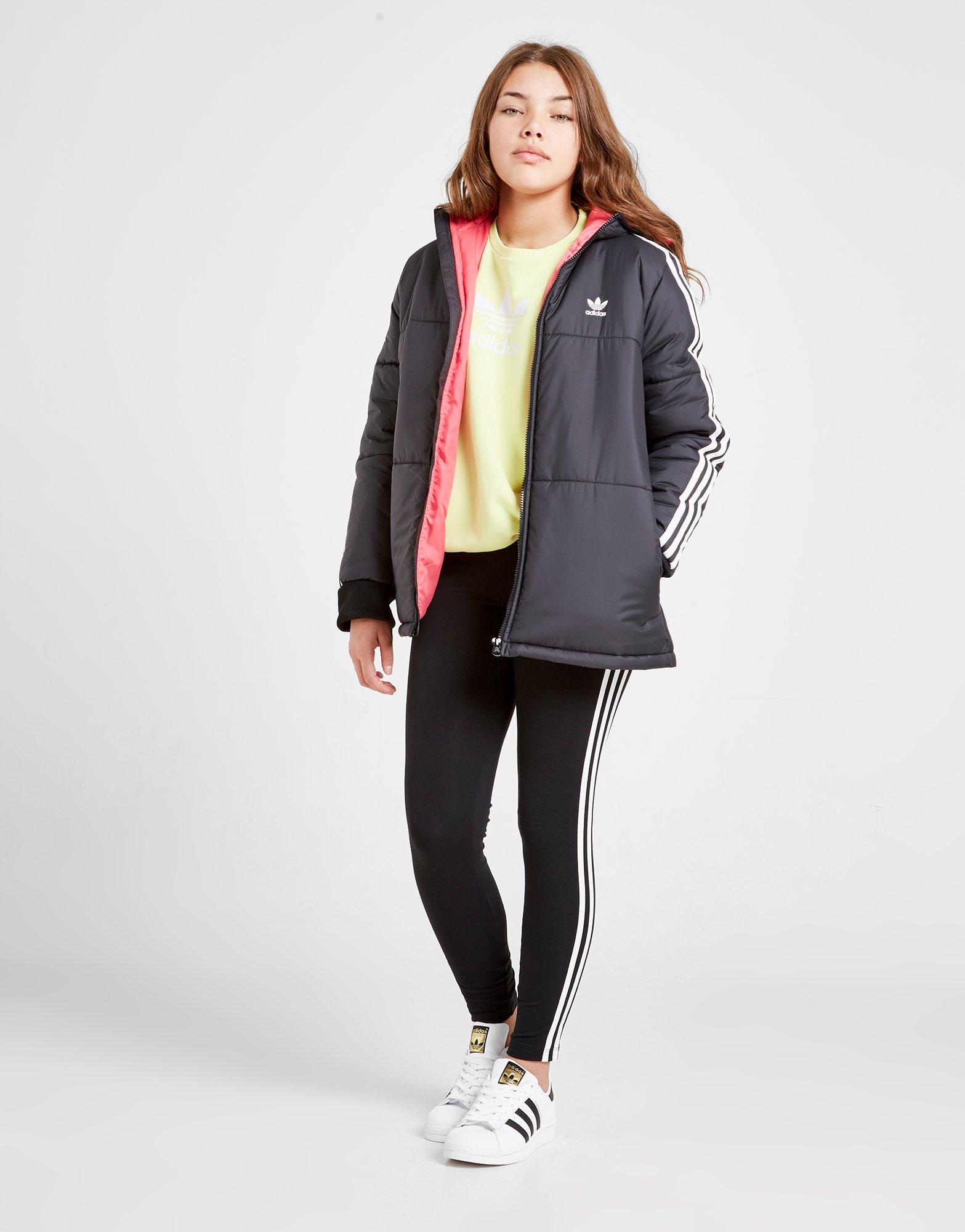 girls adidas padded jacket