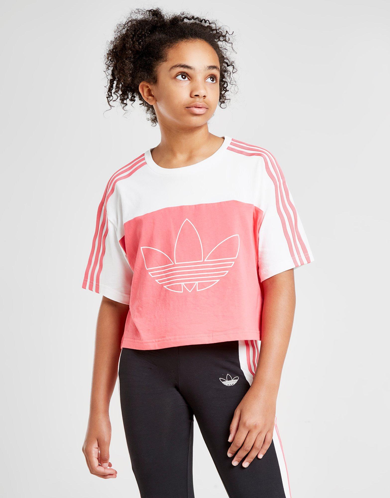 junior adidas originals t shirt