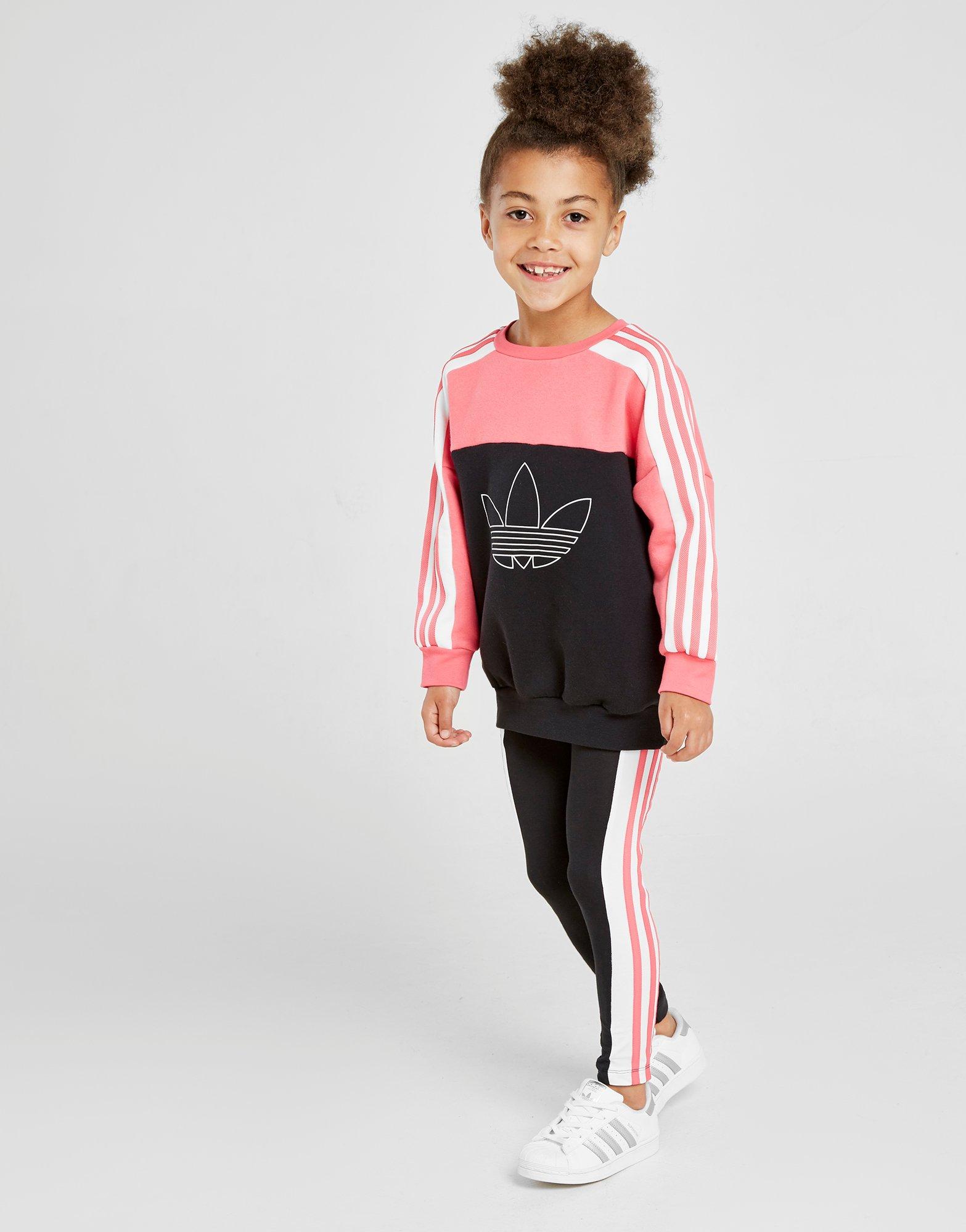 girls adidas suit