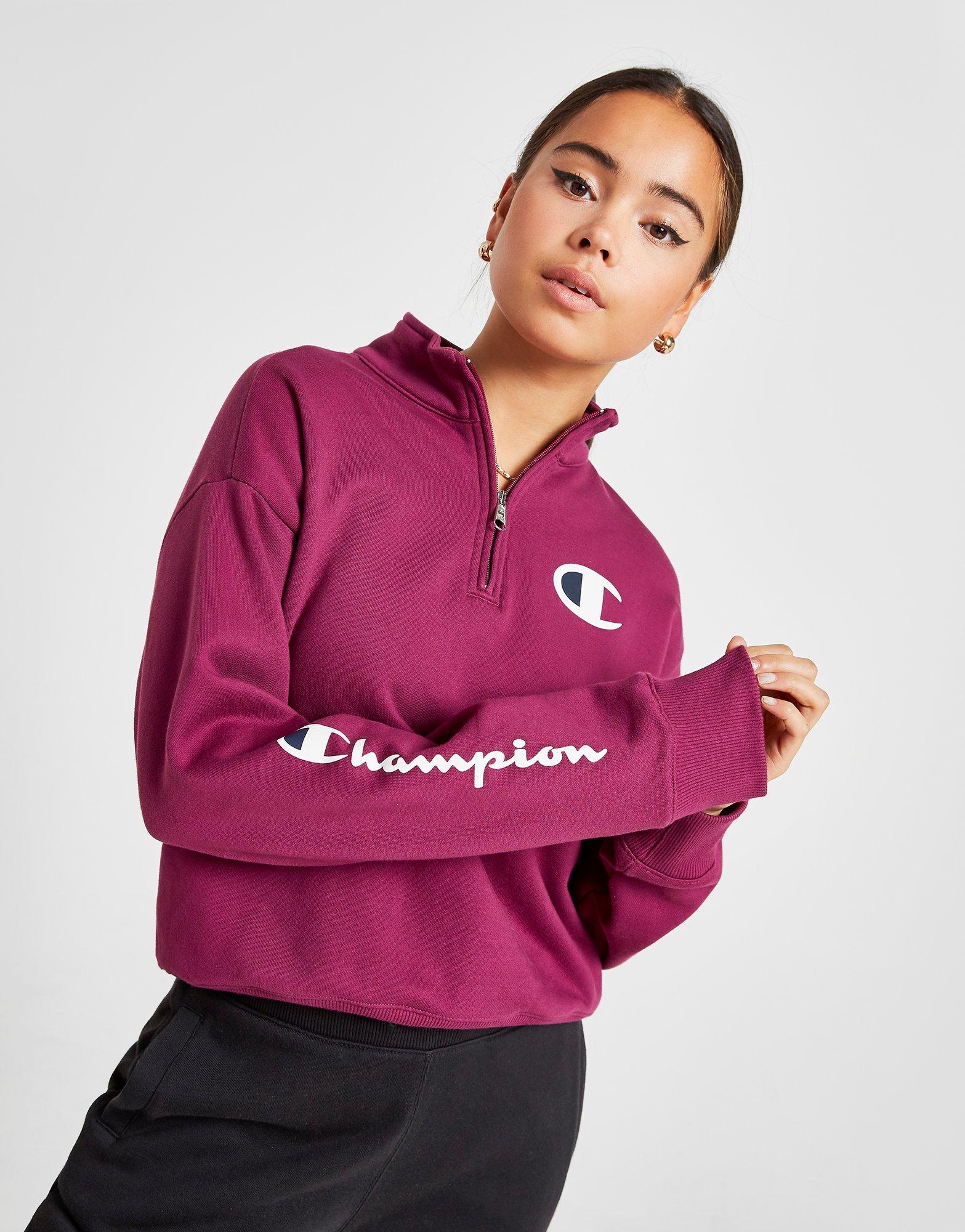 Buy Champion Script Sleeve 1/4 Zip 