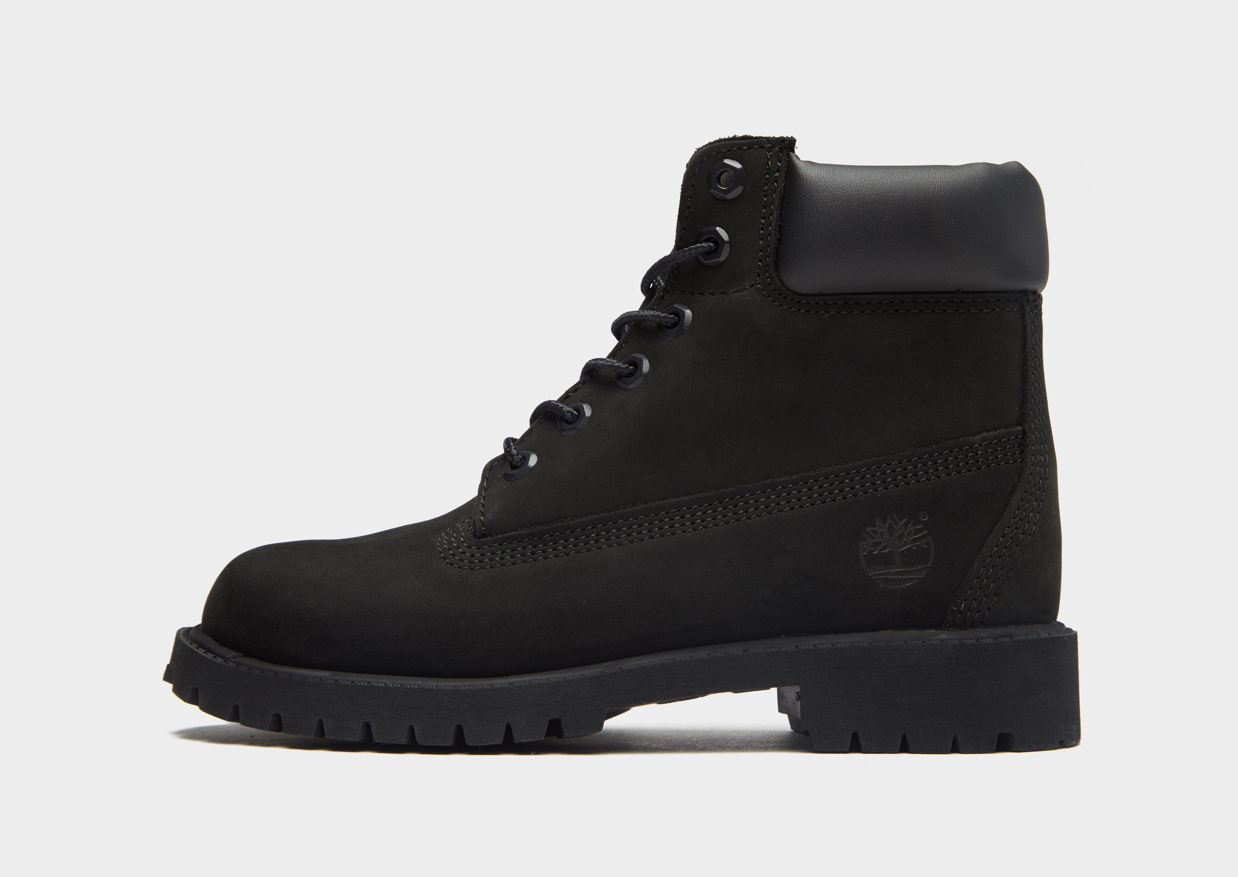 black timberlands children's