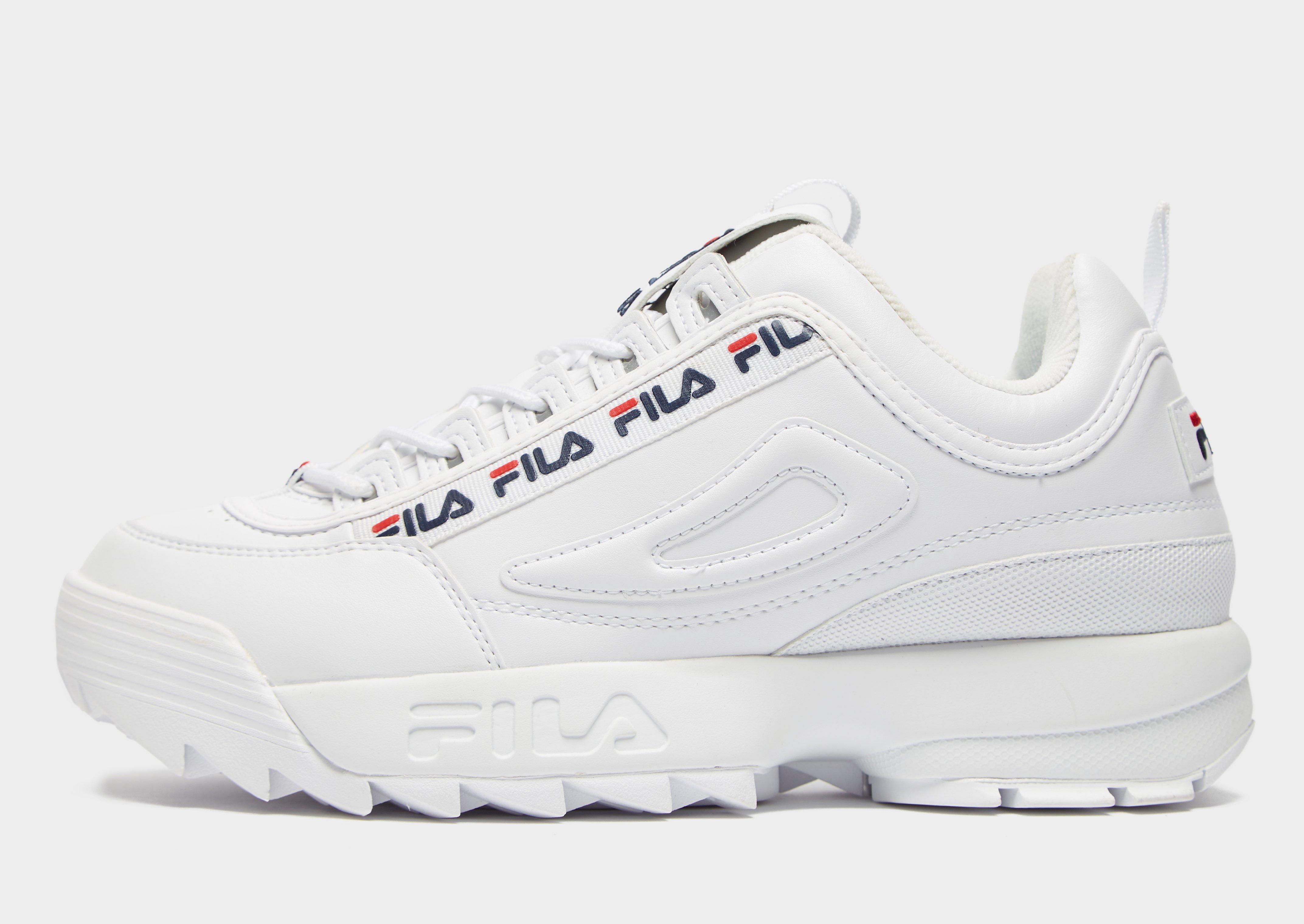 fila blanche homme