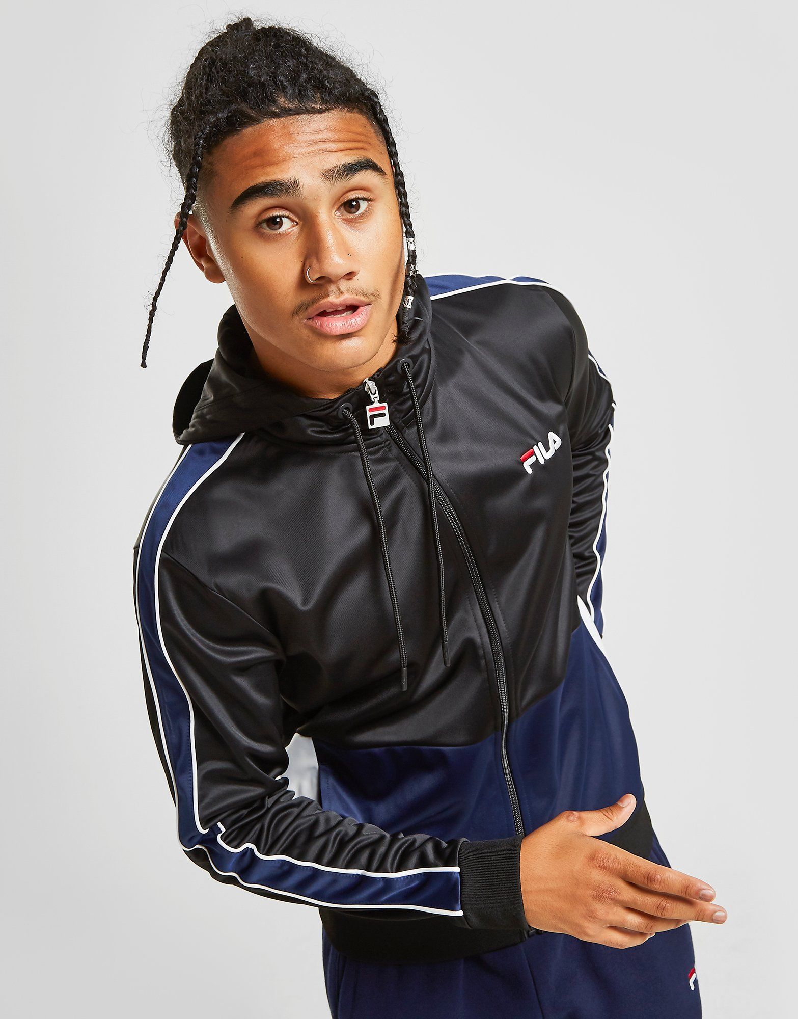 Fila Yuni Full Zip Poly Hoodie JD Sports