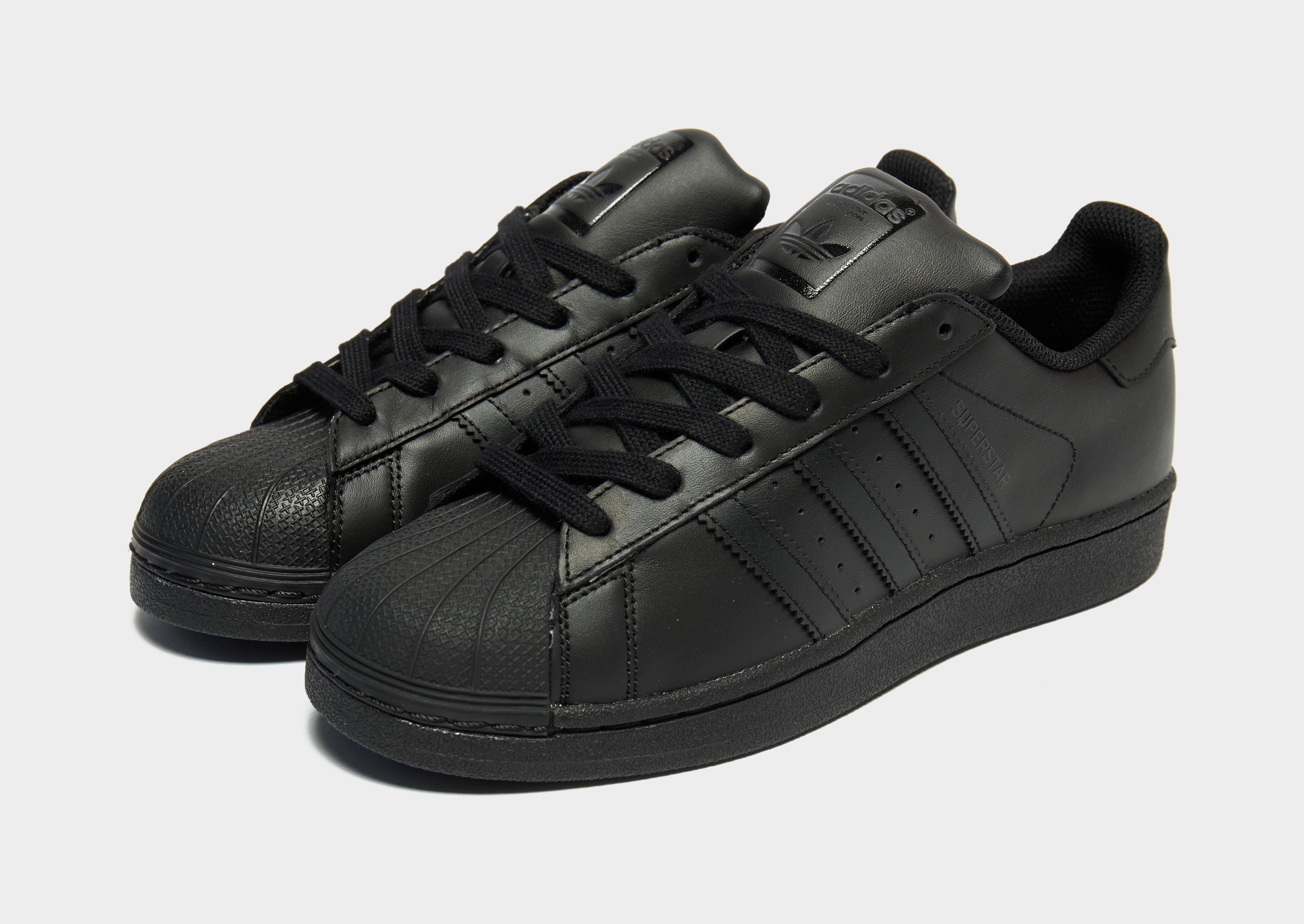 adidas superstar junior noir