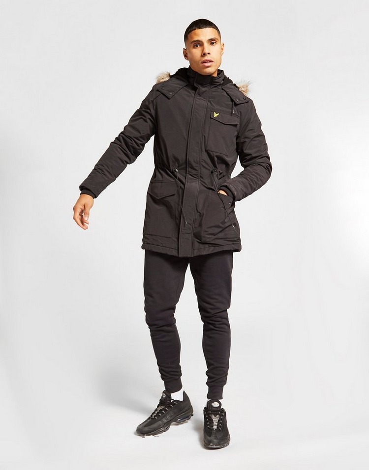 Lyle & Scott Winter Fur Parka Jacket