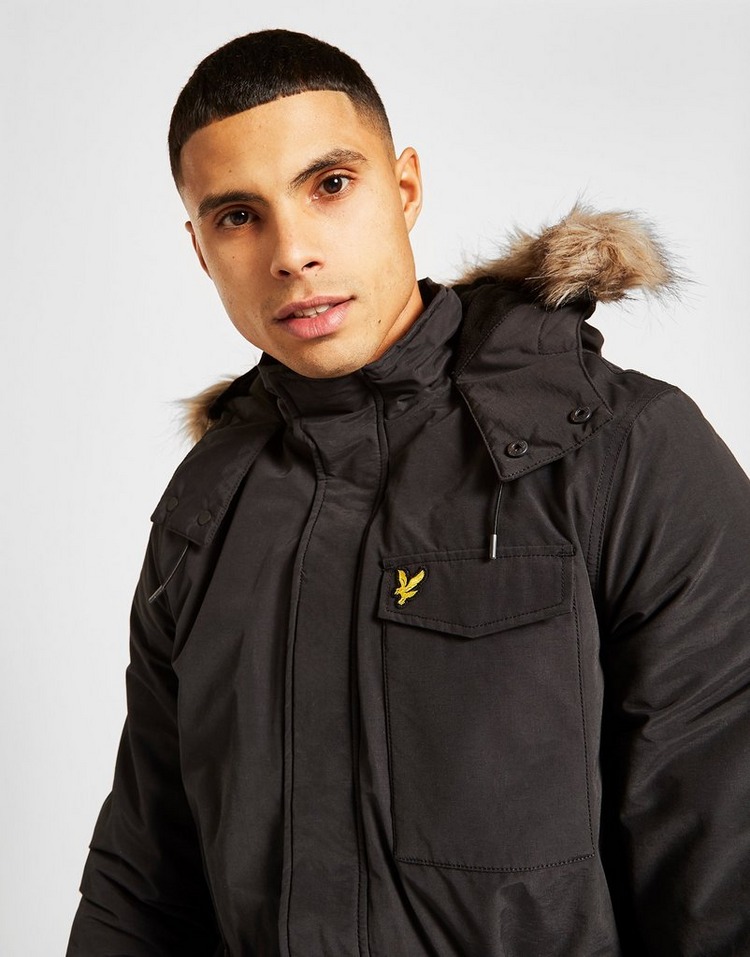 Lyle & Scott Winter Fur Parka Jacket