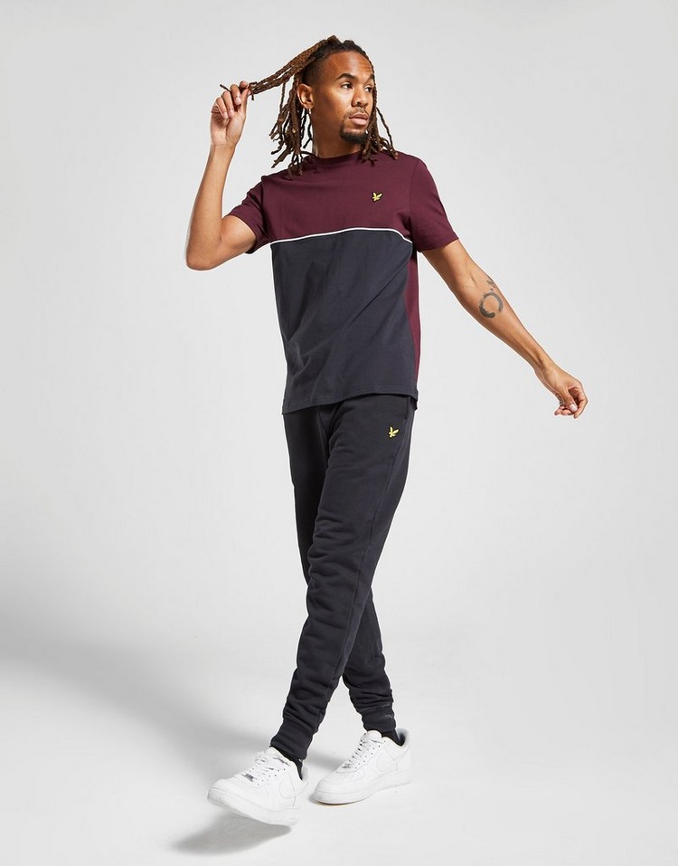 Lyle & Scott Colour Block Piping T-Shirt