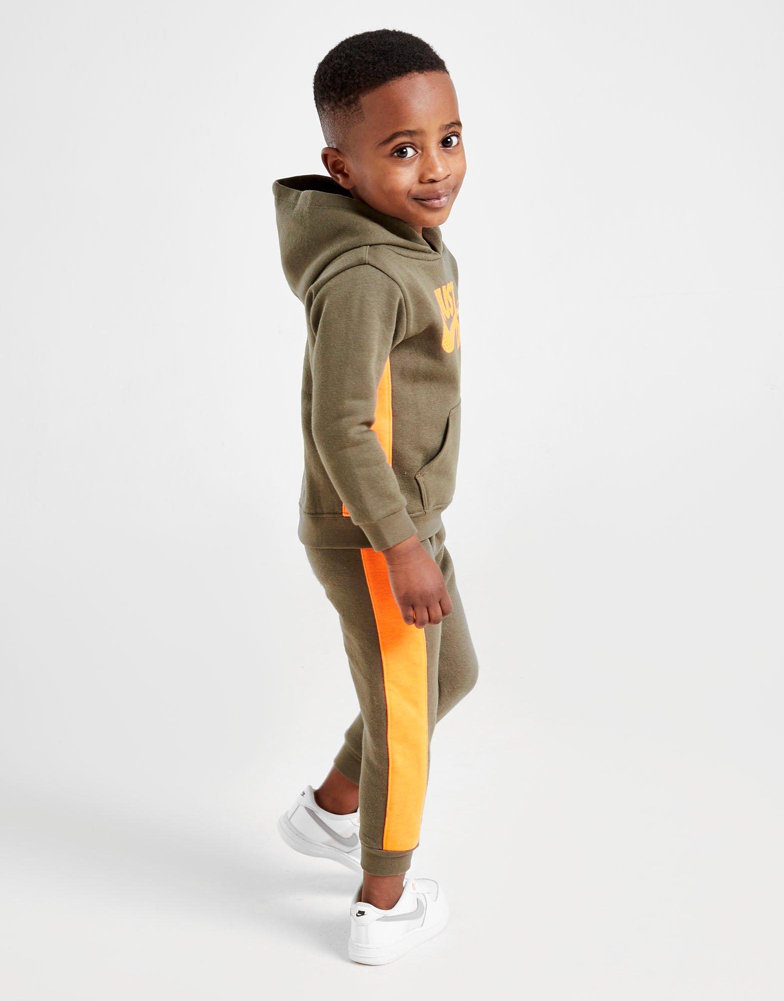 nike tuta bambino arancione