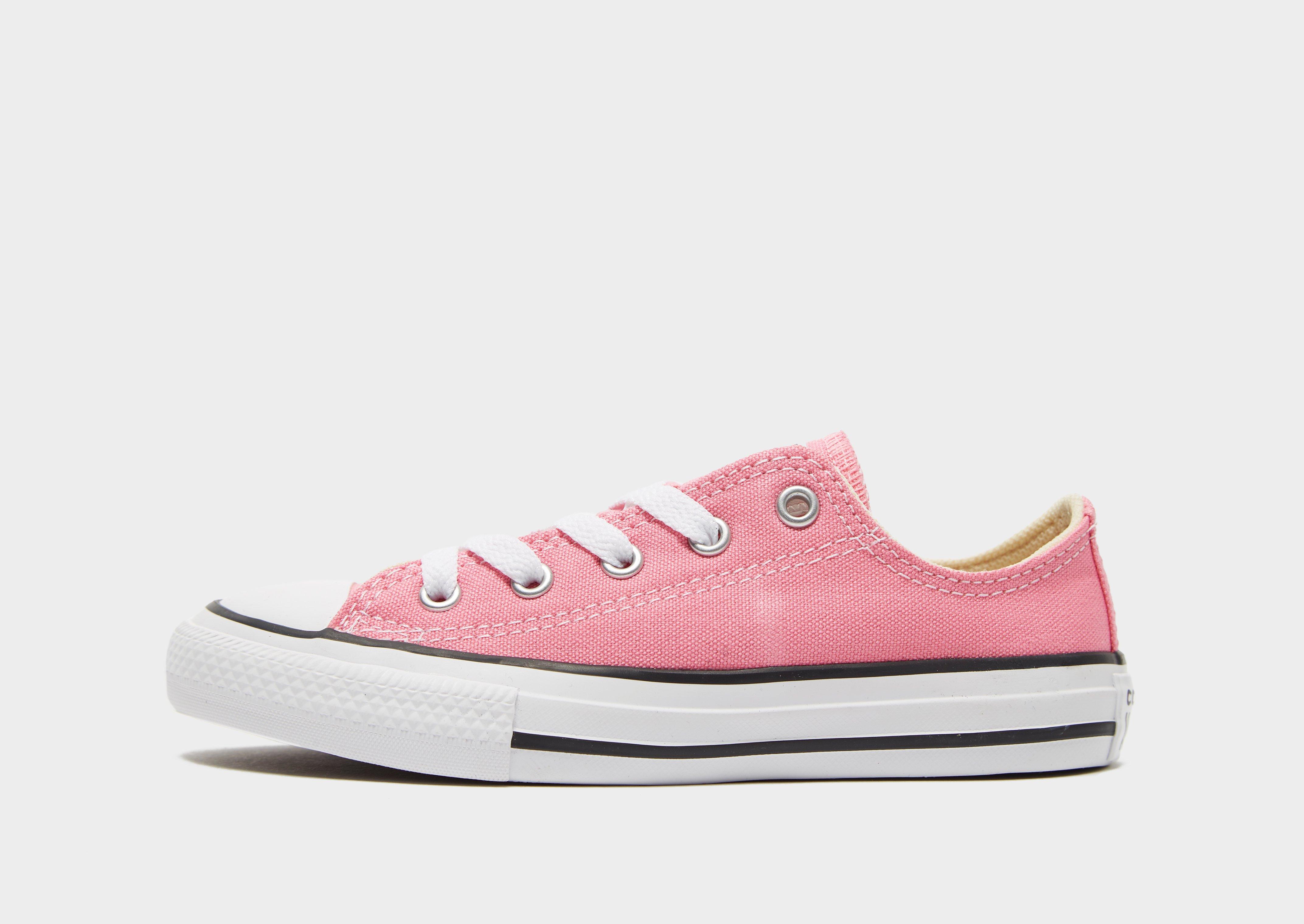 converse all star ox infant pink