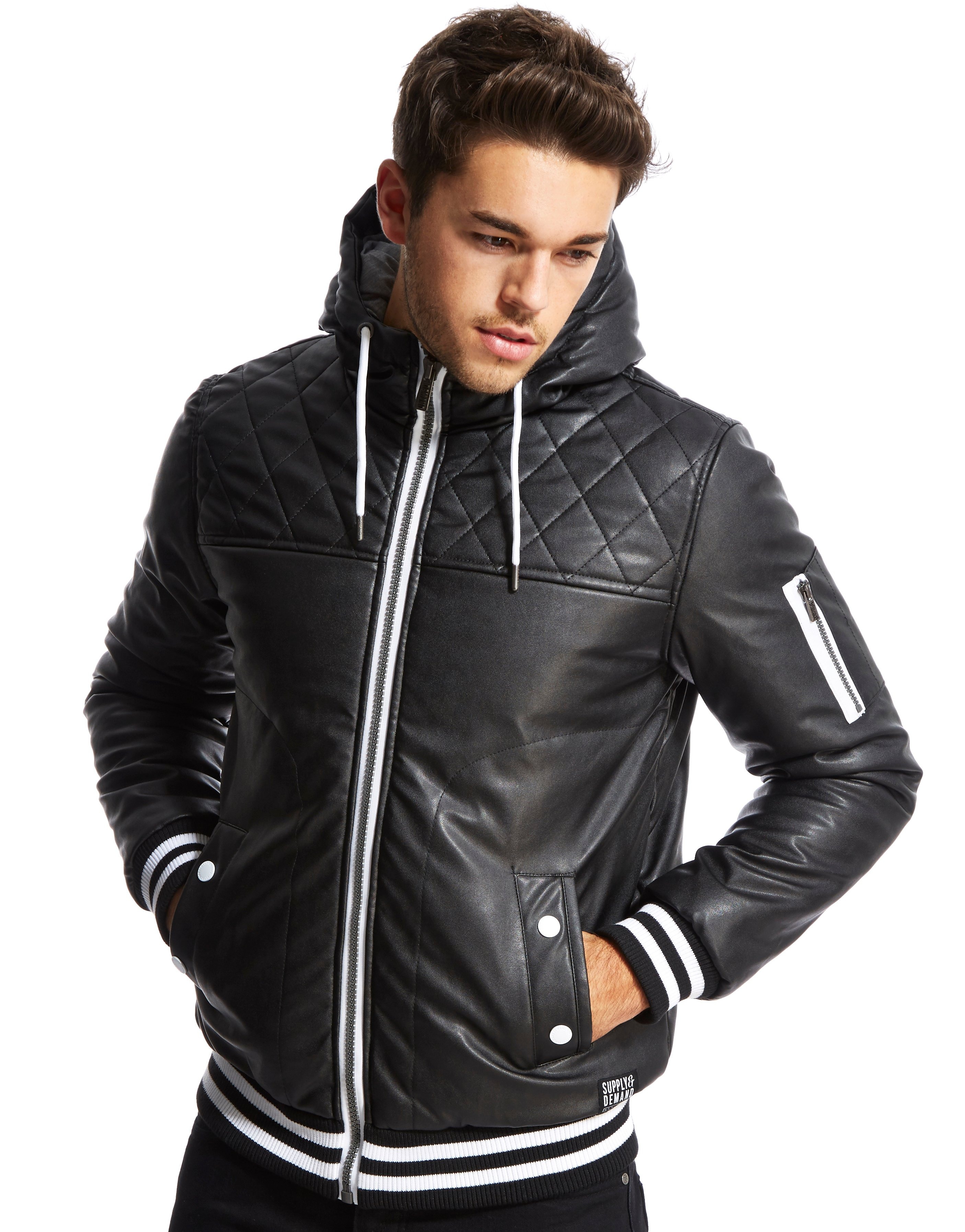 Svart Supply & Demand Bright Jacket JD Sports Sveirge