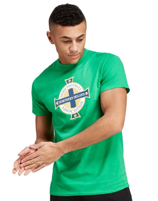 Official Team T-shirt con stemma dell'Irlanda del Nord