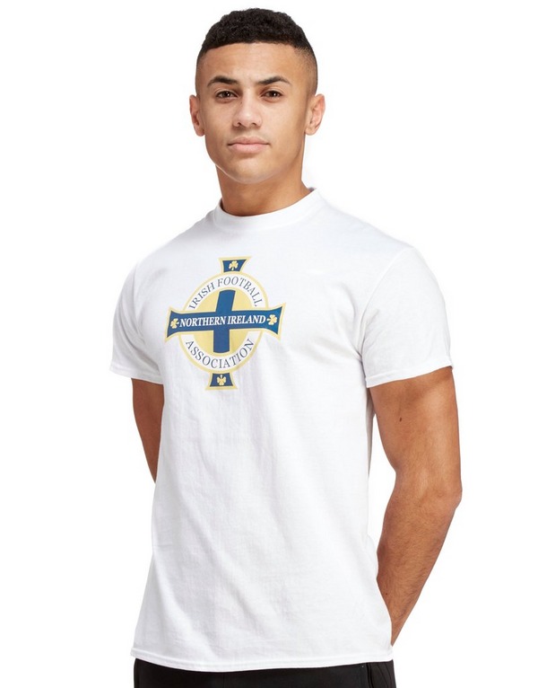 Official Team Nordirland Crest T-Shirt Herr