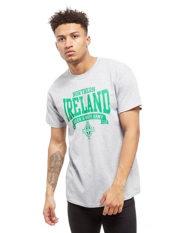 Official Team Nord-Irland Scroll T-shirt Herre