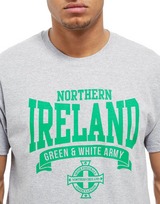 Official Team Northern Ireland Scroll -t-paita Miehet
