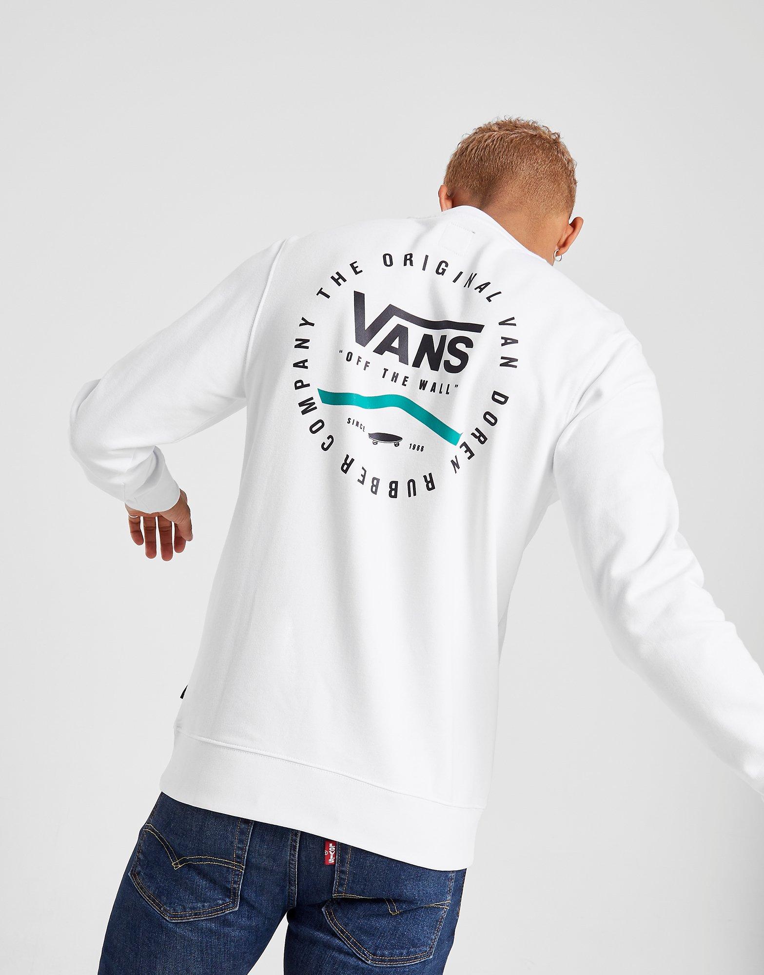 veste vans homme blanche