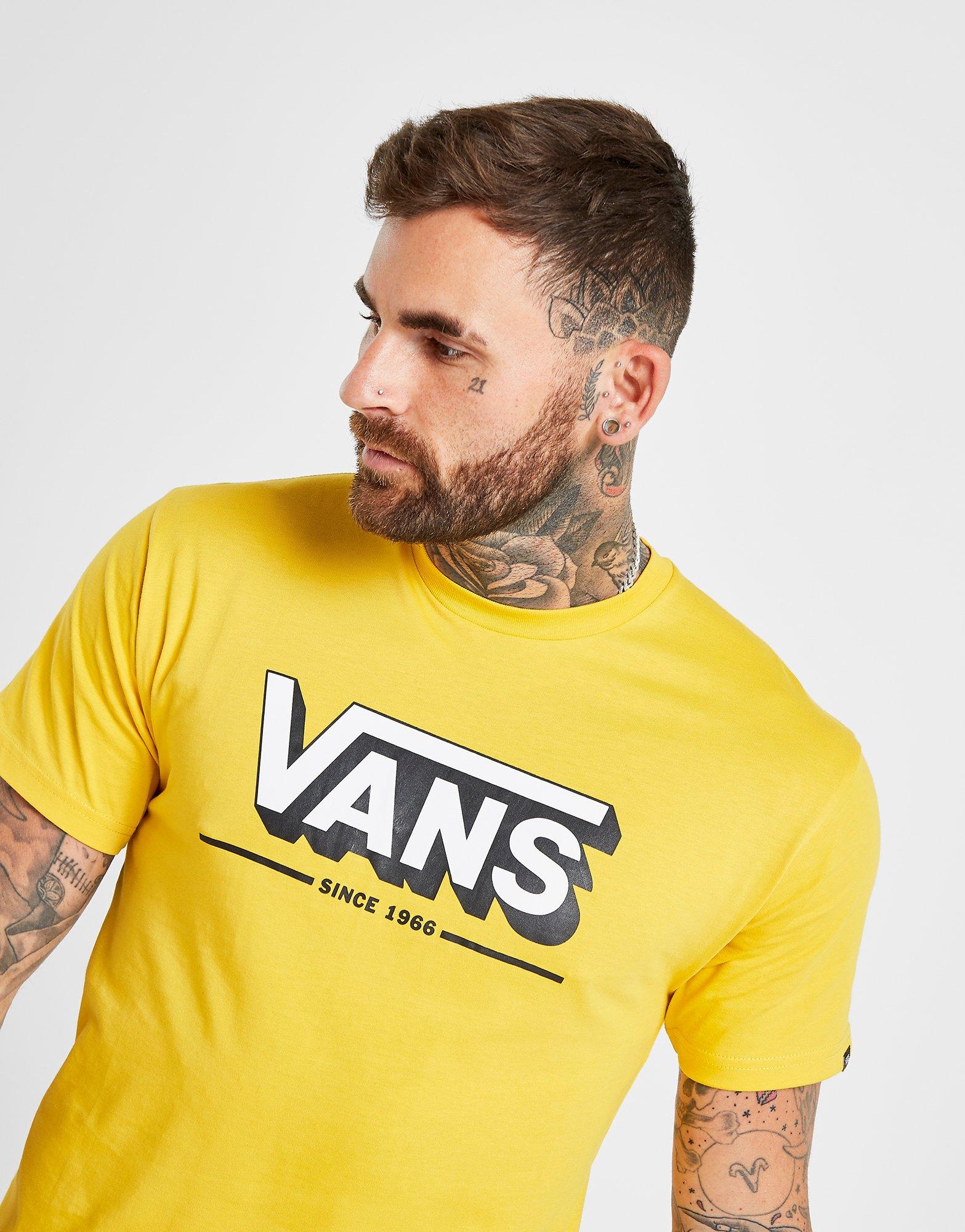 t shirt vans femme jaune