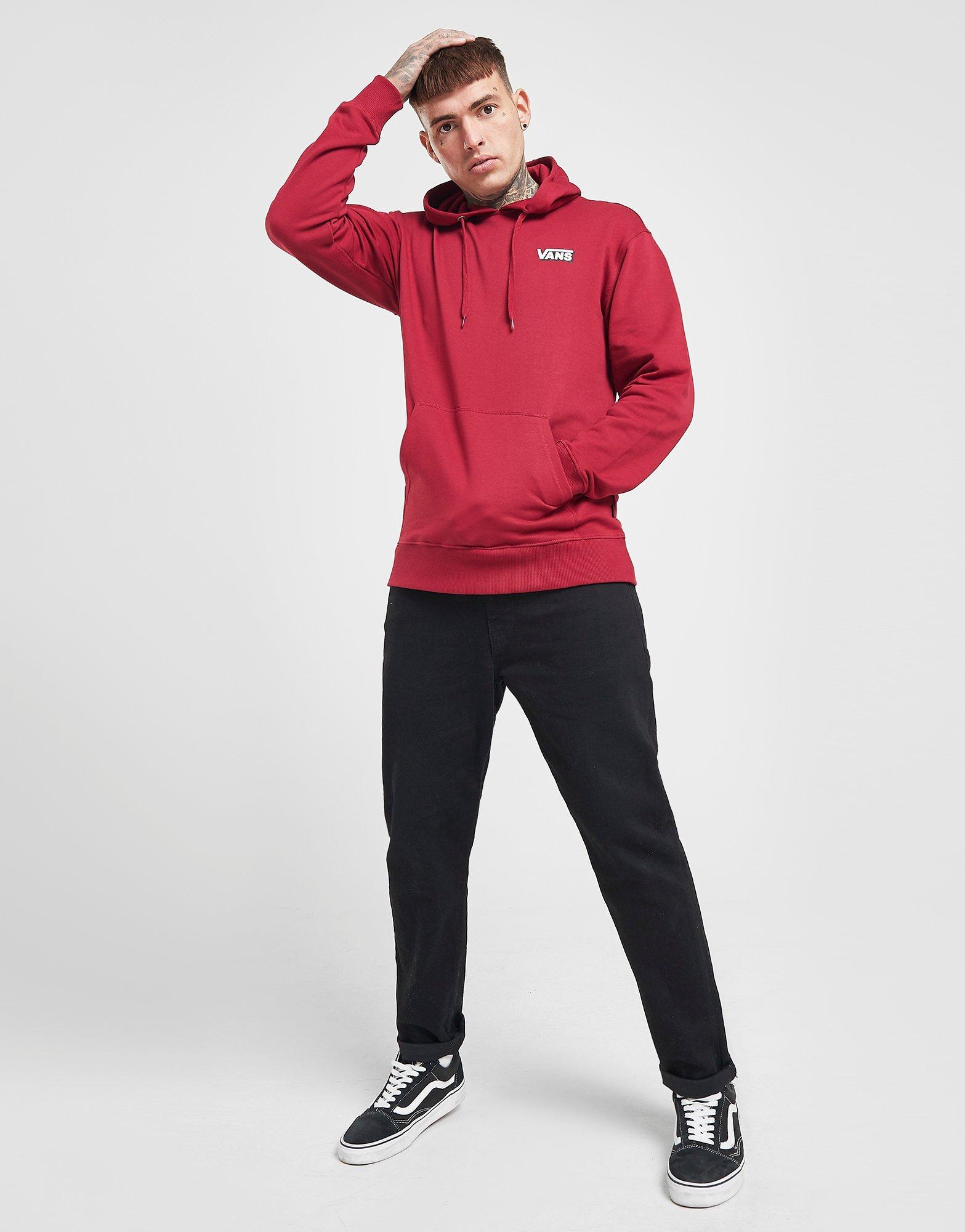 veste vans homme rouge