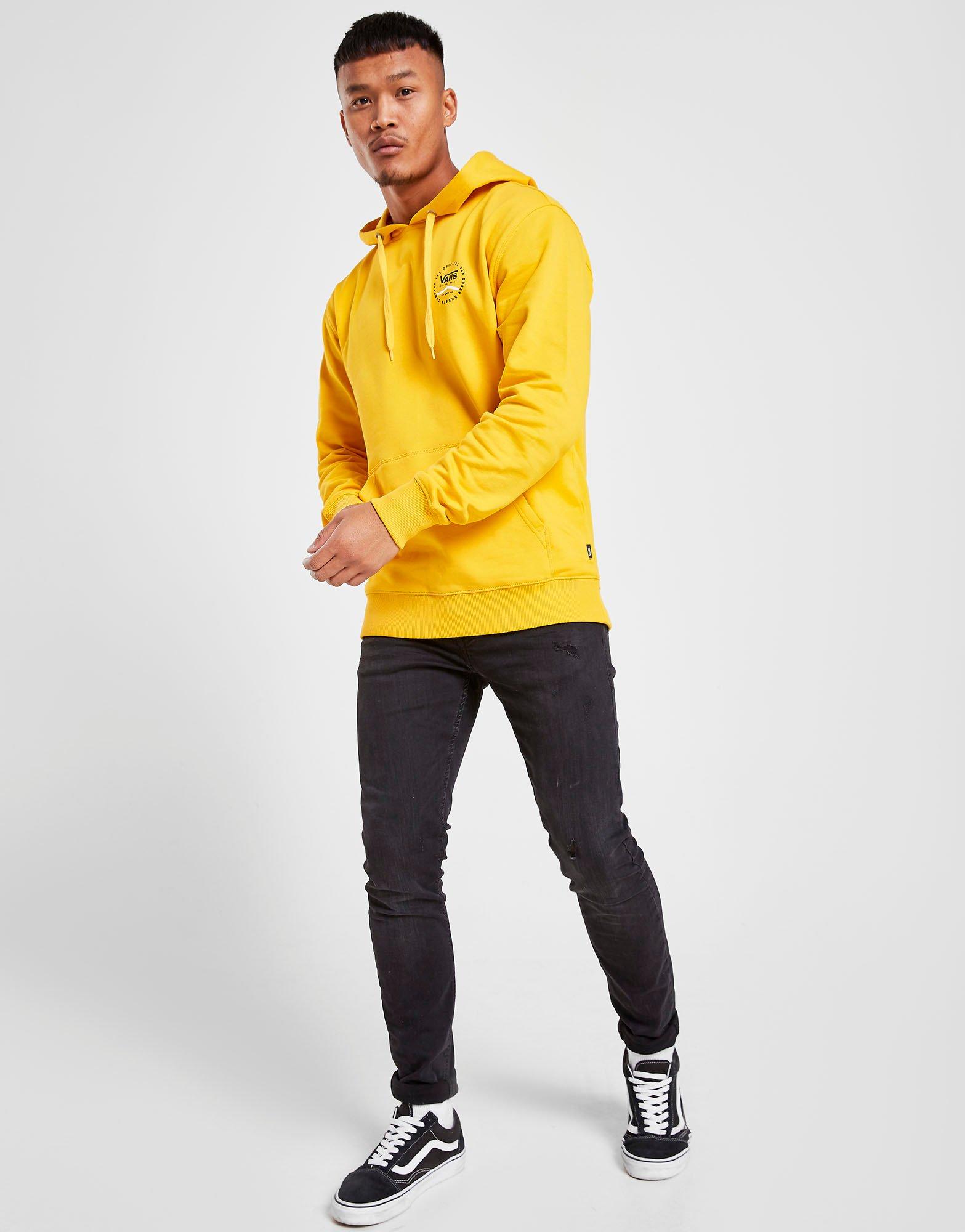 sweat a capuche vans jaune