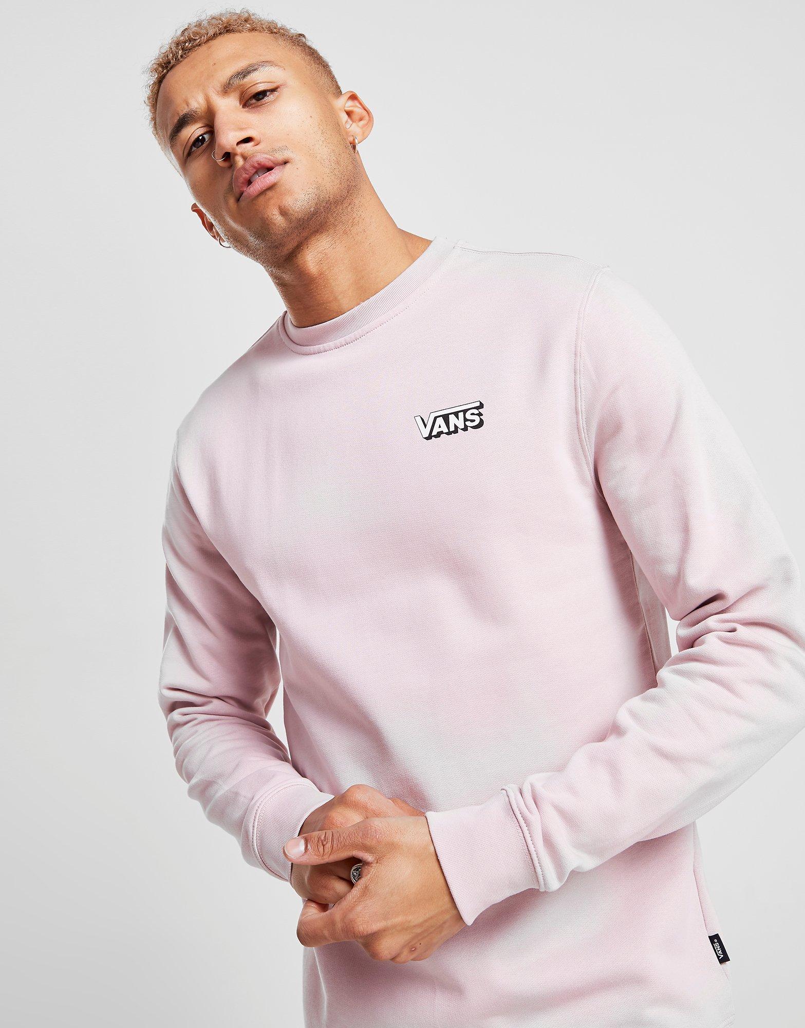 pink vans hoodie mens