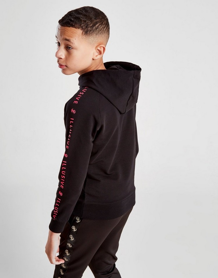 Compra ILLUSIVE LONDON sudadera con capucha Repeat Print júnior en Negro JD Sports