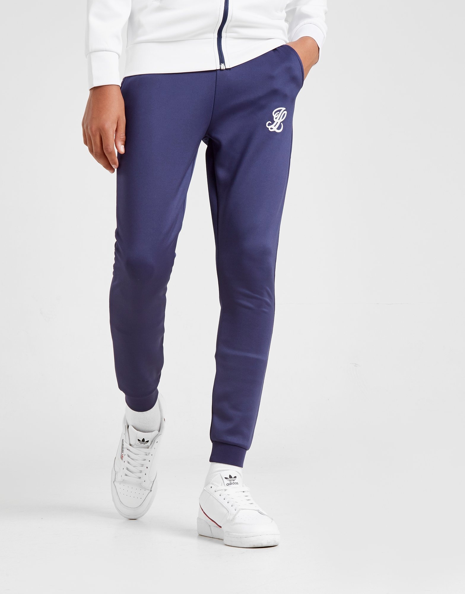Buy Blue ILLUSIVE LONDON Cuffed Track Pants Junior JD Sports JD