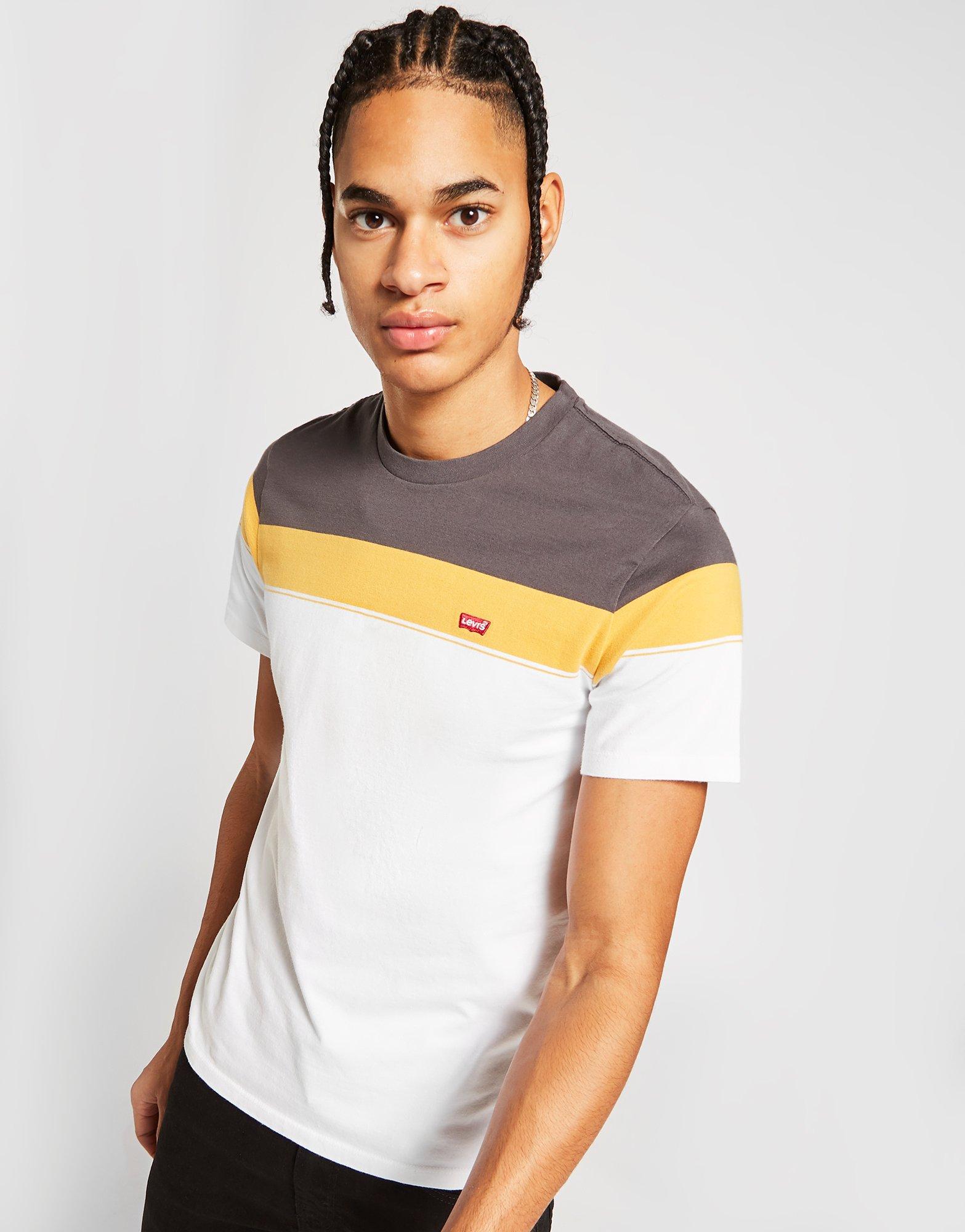 levi's colour block t shirt