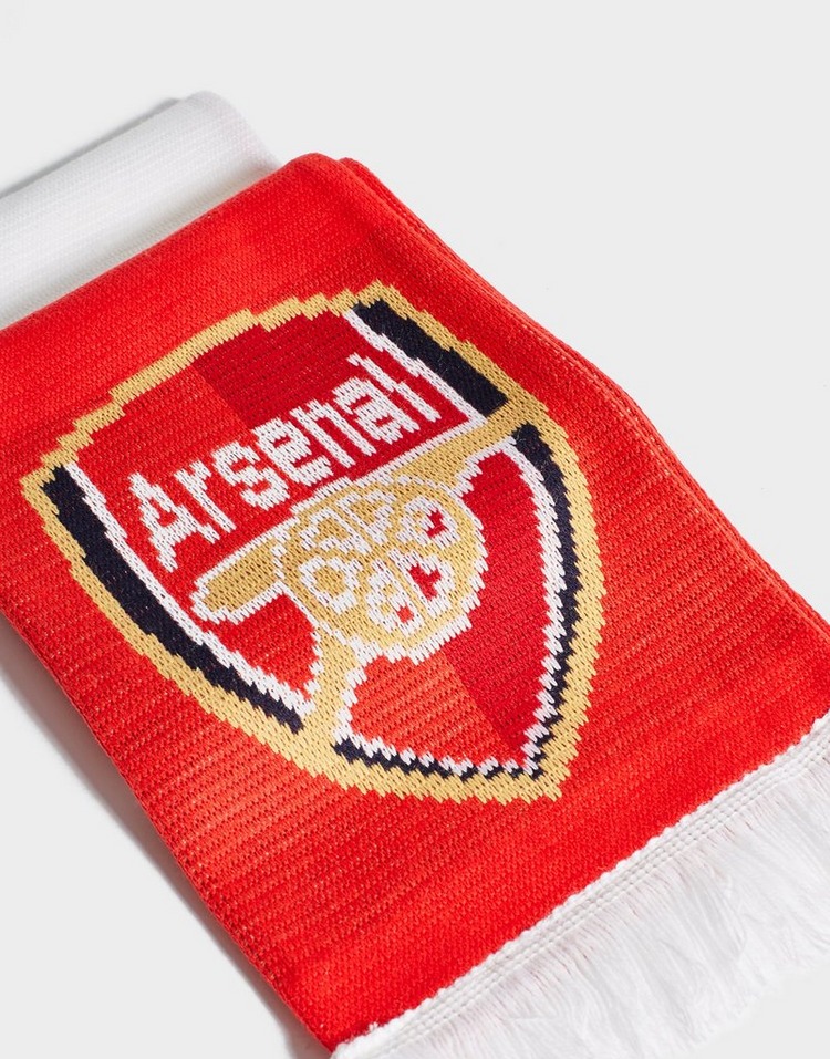 Red Official Team Arsenal FC Bar Scarf JD Sports