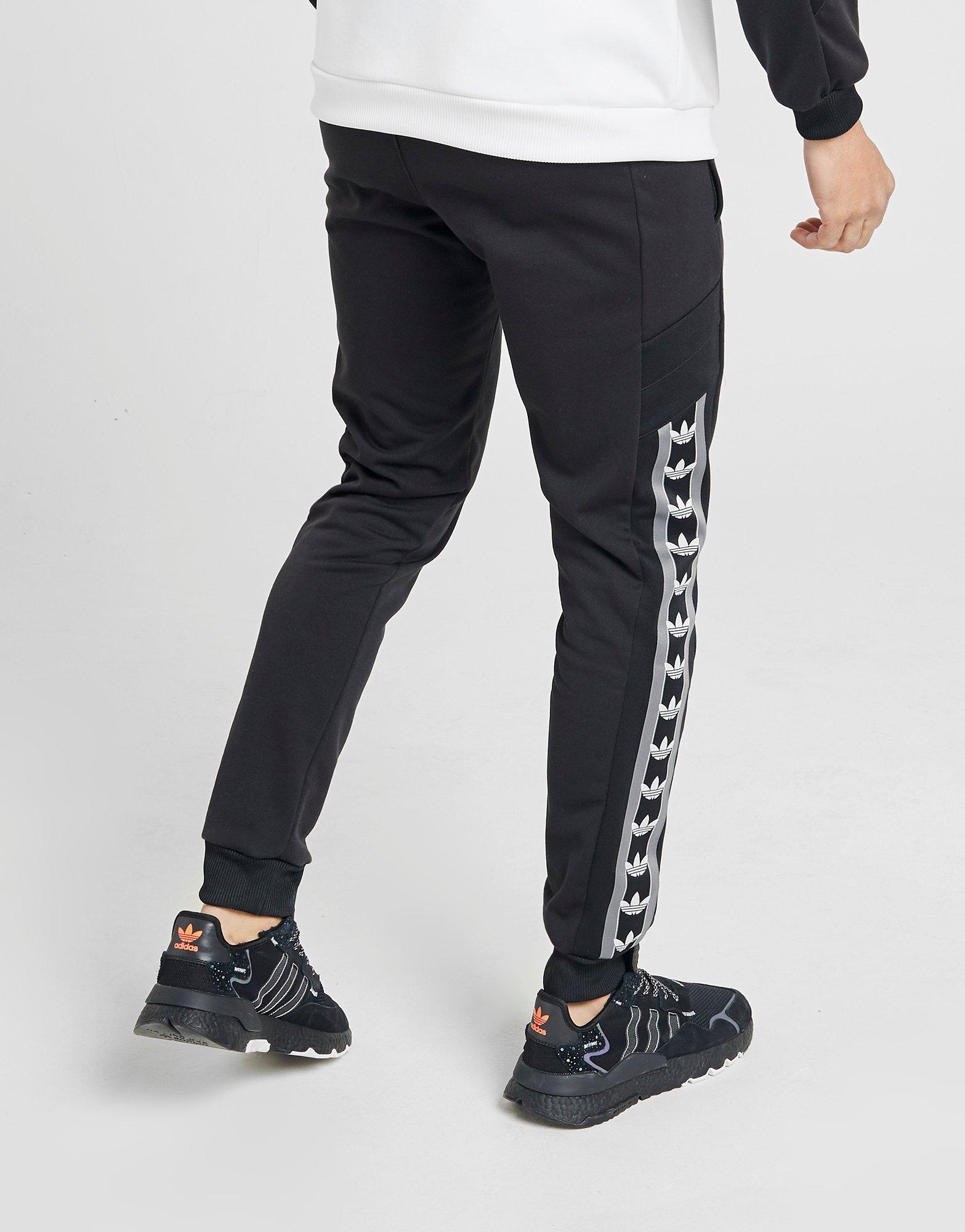 adidas originals track pants black