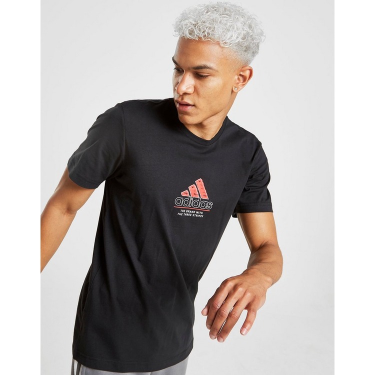 adidas Badge of Sport Centre Logo T-Shirt Heren