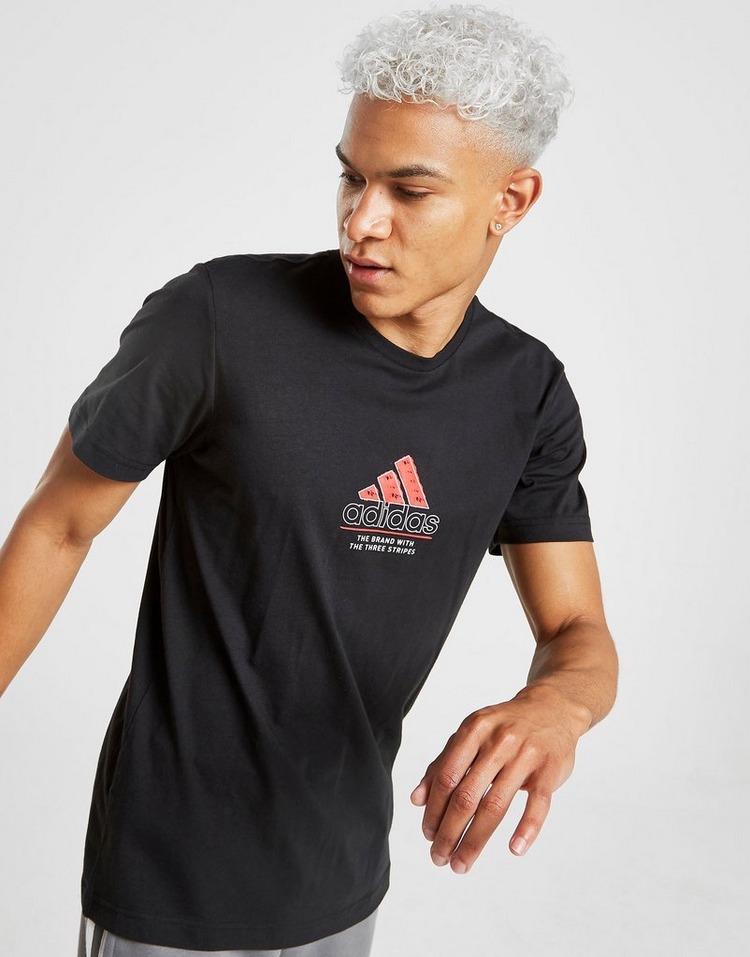 adidas Badge of Sport Centre Logo T-Shirt Heren