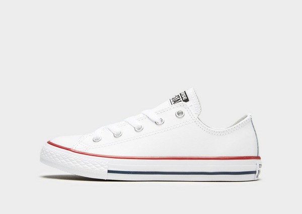 Hvid Converse All Ox Leather - JD Sports Danmark