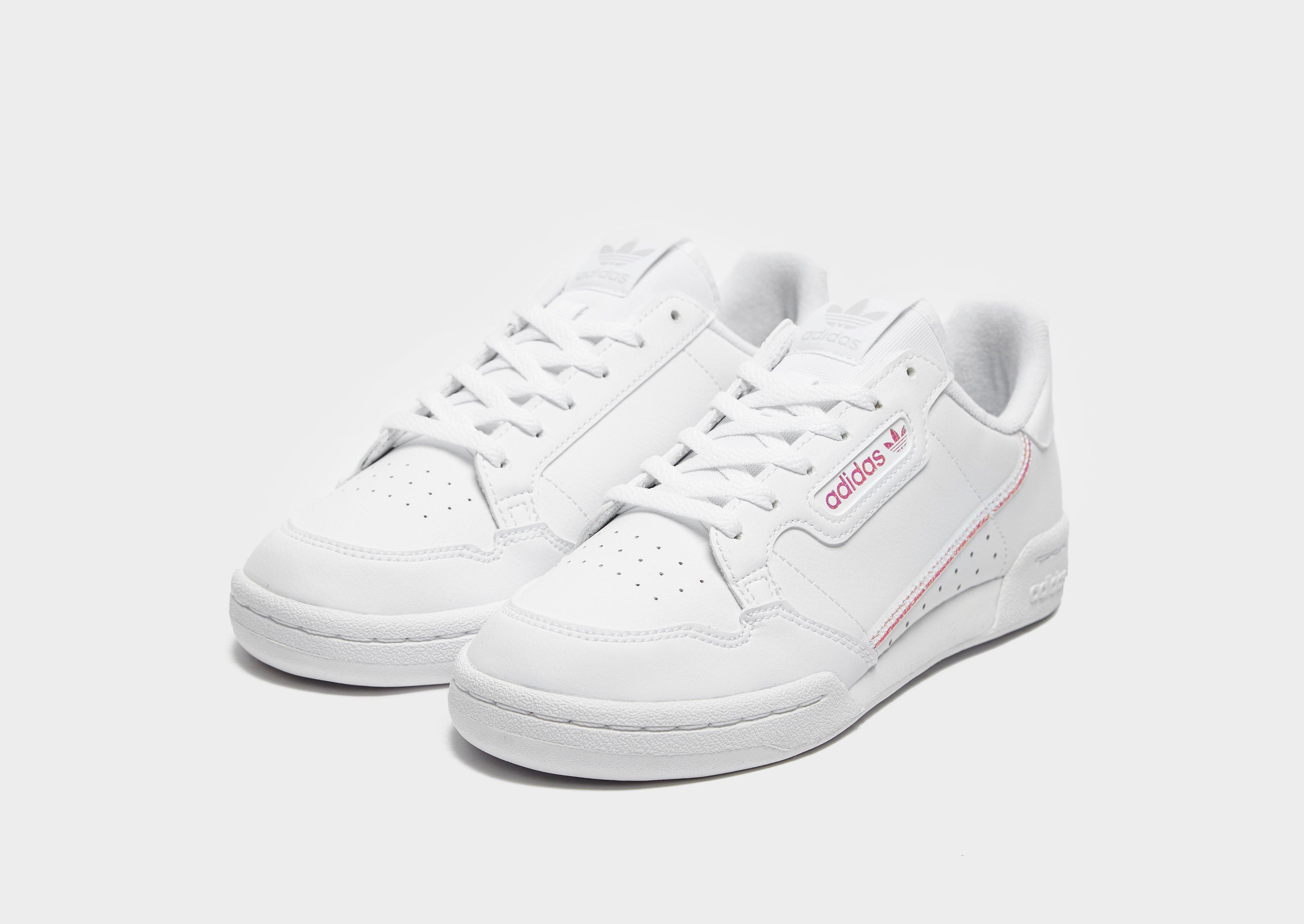 adidas continental 80 pink junior