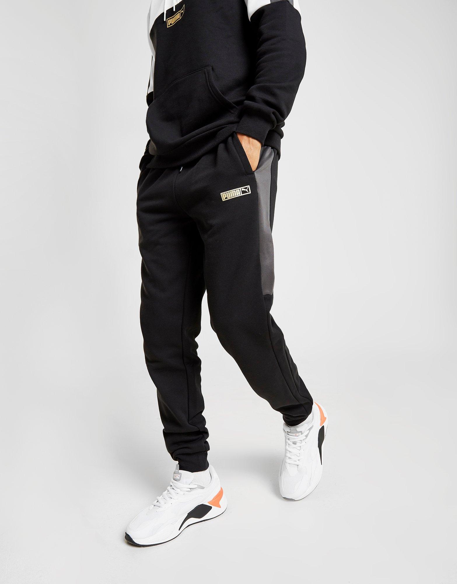 puma fleece joggers