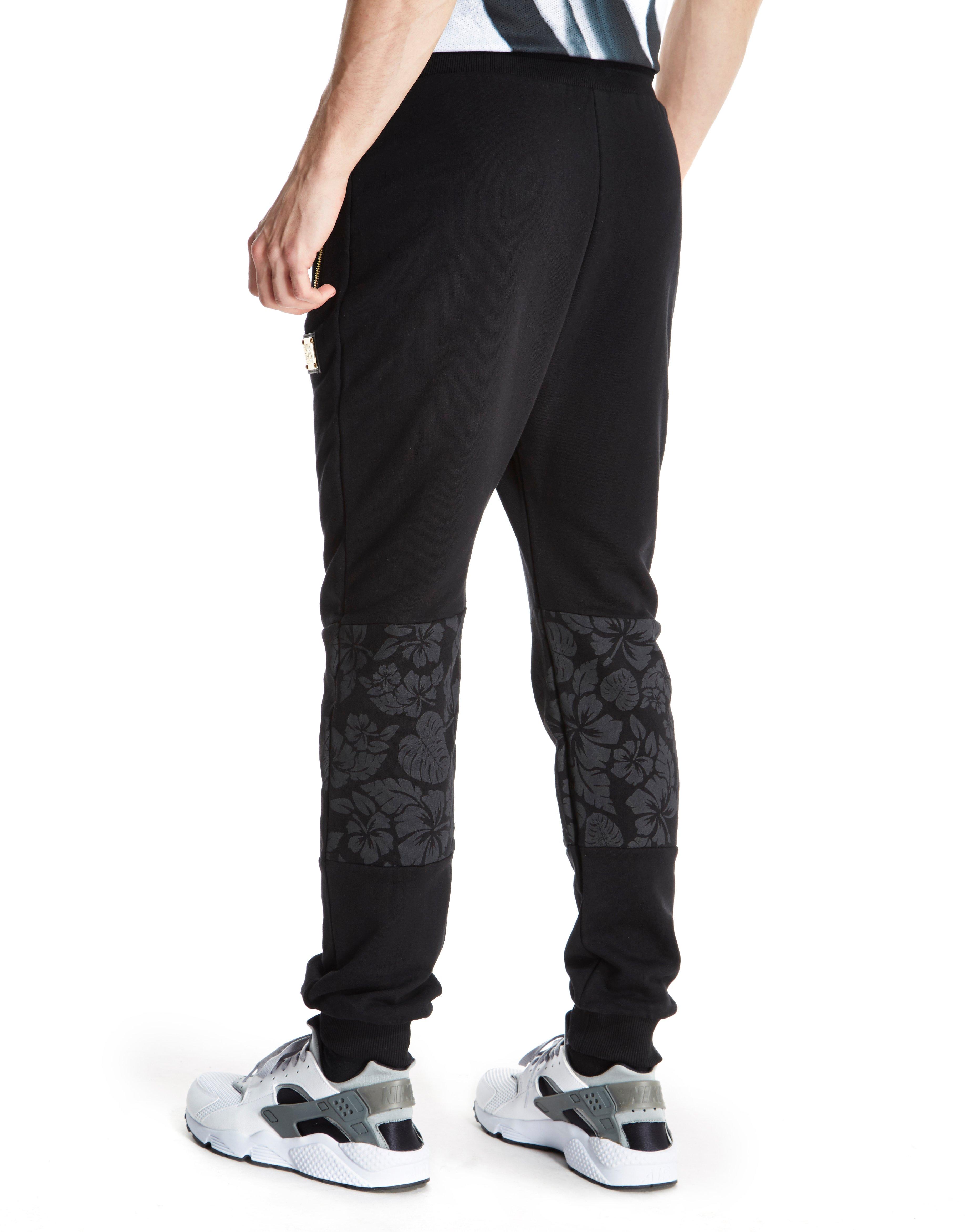 Supply & Demand Black on Black Jogging Bottoms