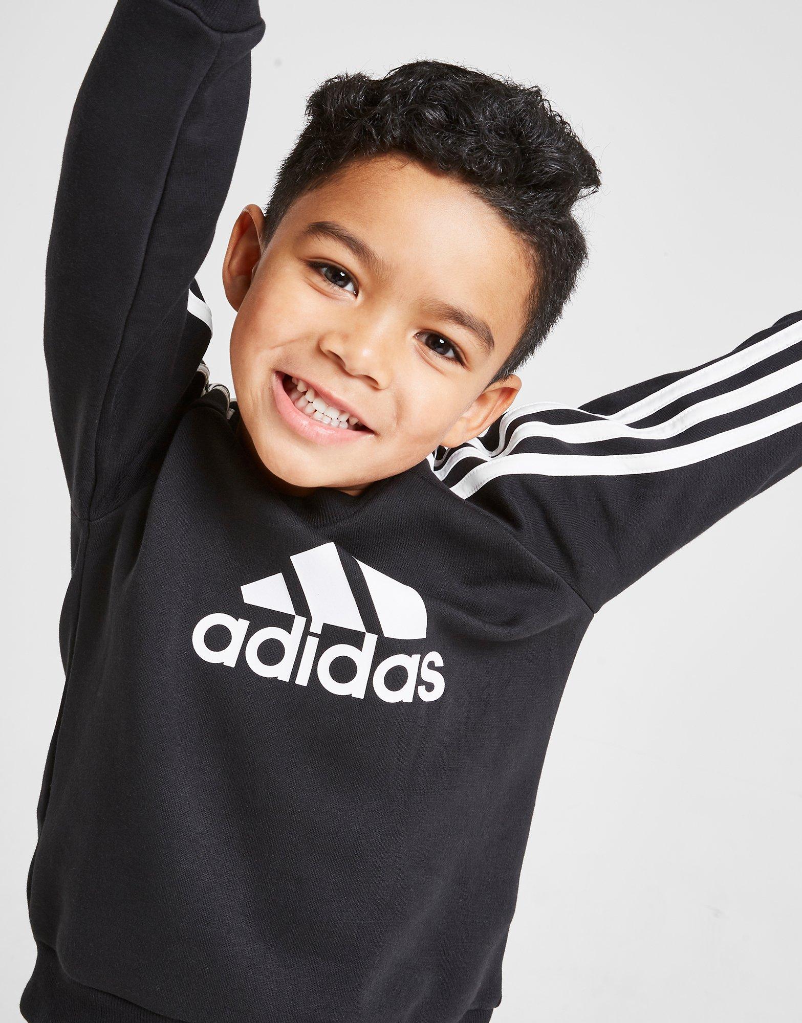 jd boys adidas tracksuit